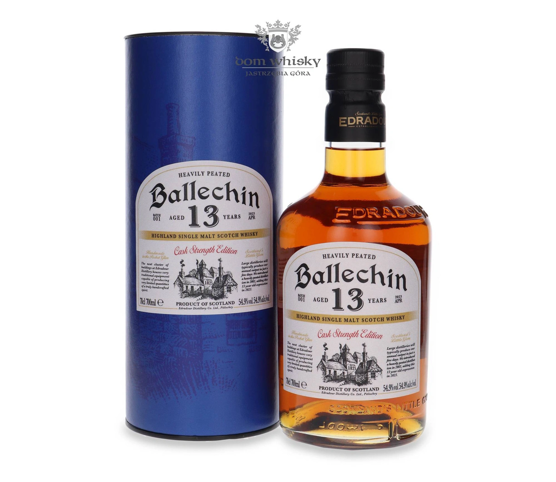 Edradour 13 YO Ballechin (2023 Release) Batch # 001