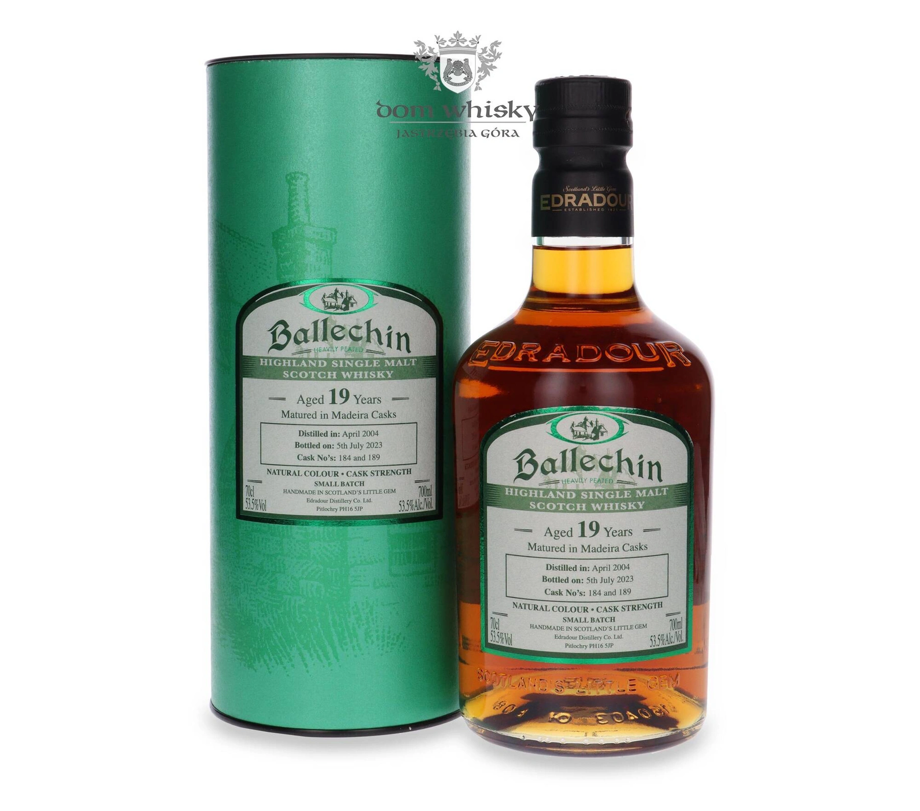 Edradour 19 YO Ballechin (D.2004, B.2023) Madeira Cask Matured