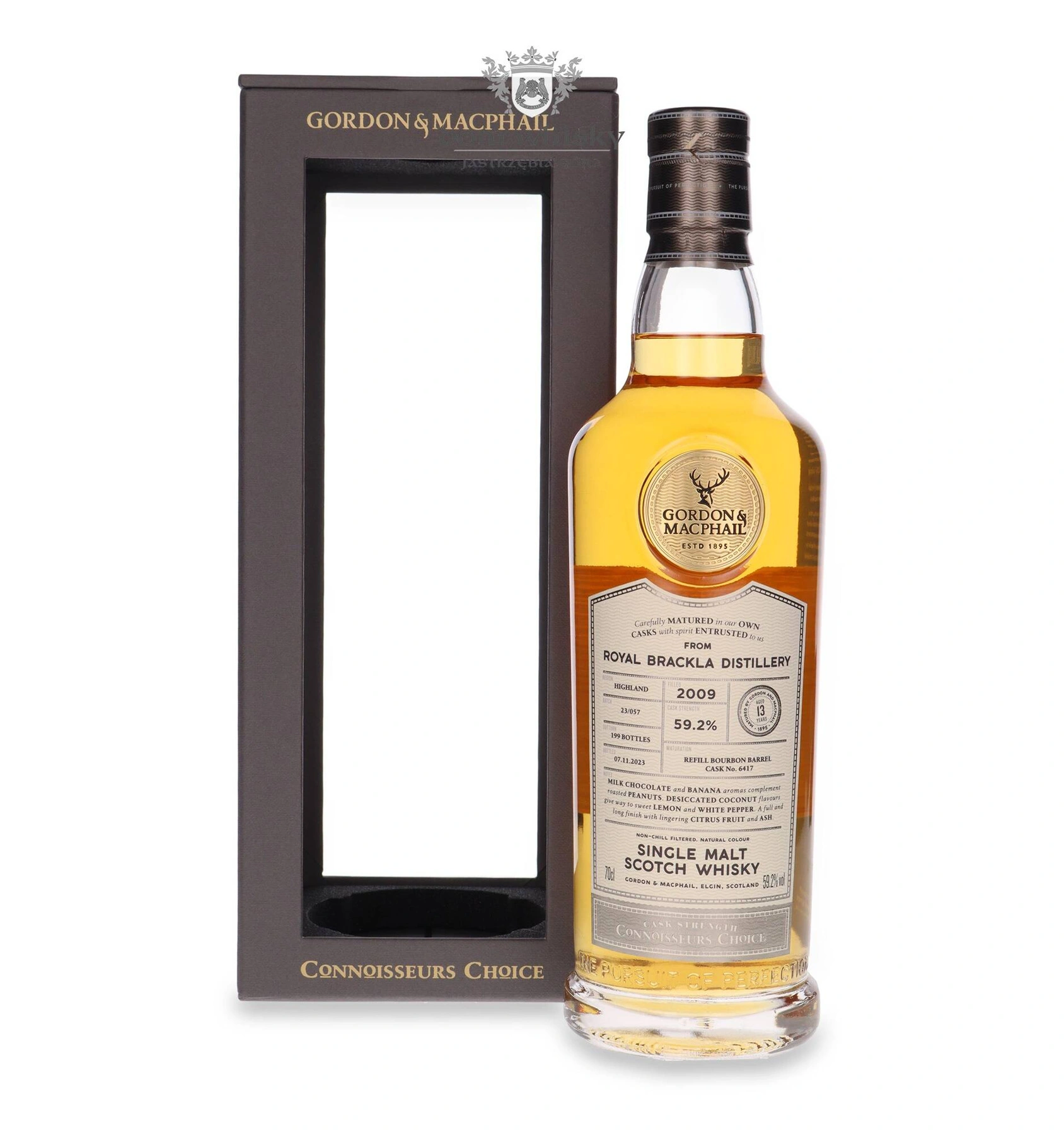 Gordon & Macphail 13 YO Royal Brackla (D.2009, B.2023) Connoisseurs Choice