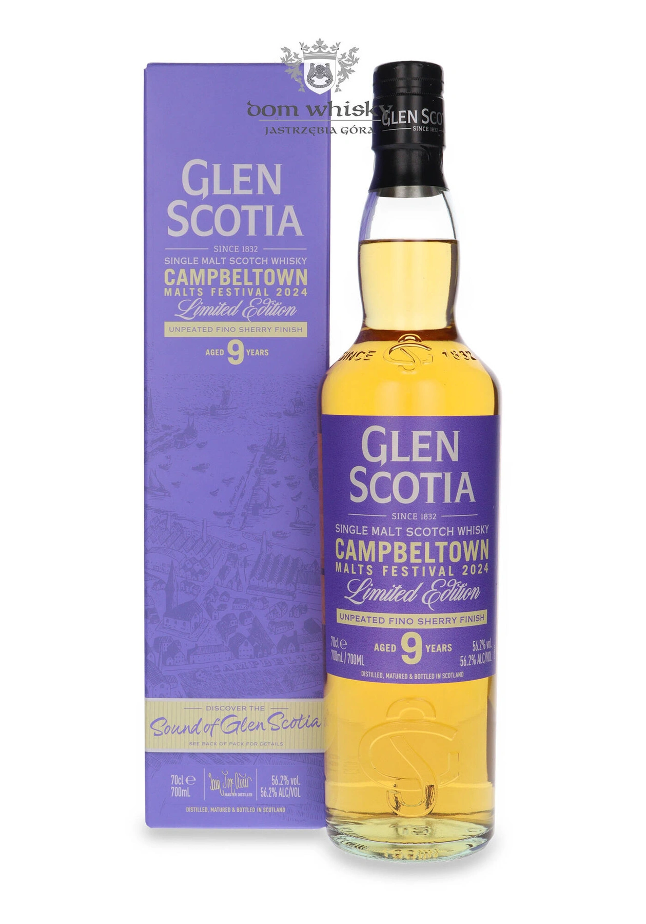 Glen Scotia 9 YO Sherry Cask Finish, 2024 Campbeltown Malts Festival