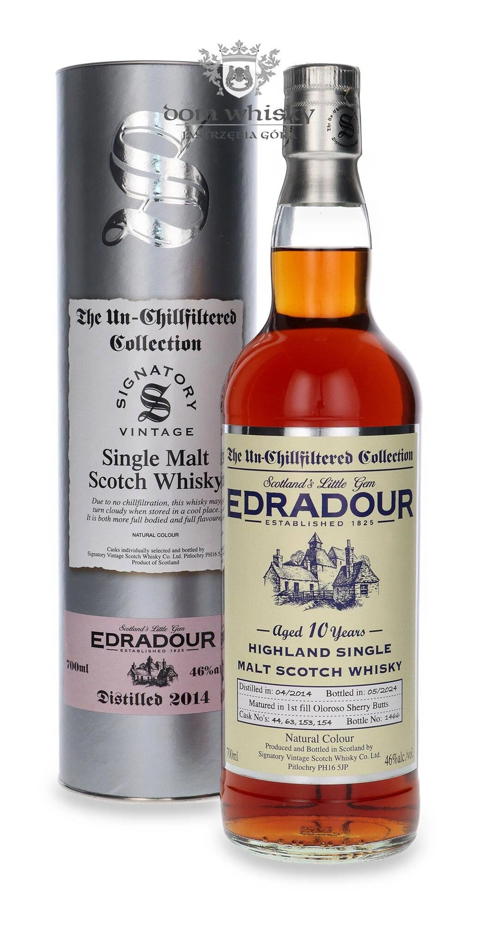 Edradour 10 YO (D.2014, B.2024) Signatory Vintage