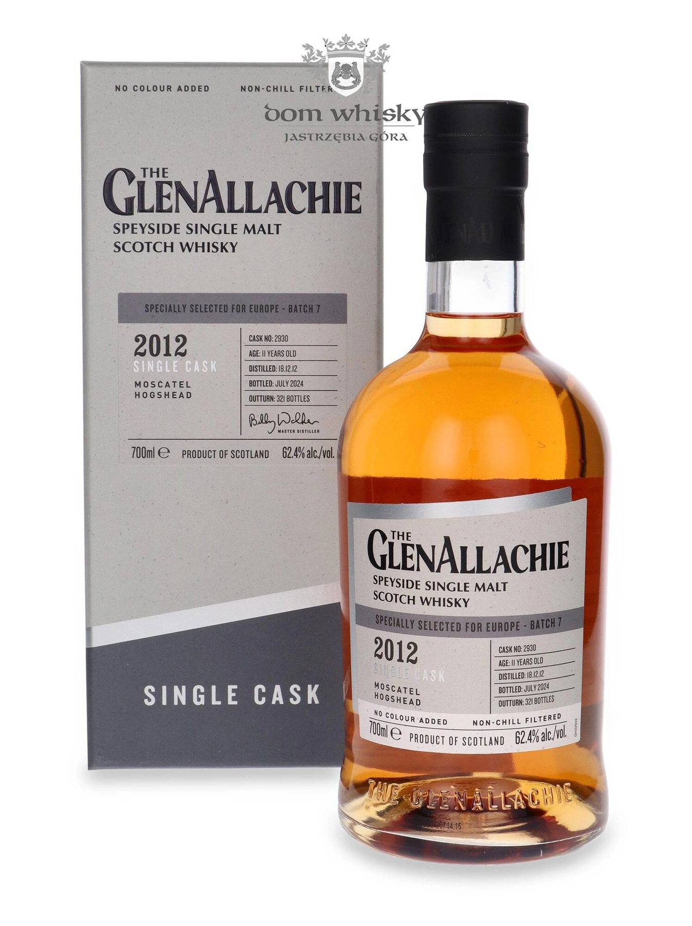 Glenallachie Distillery 11 YO 2012, , Moscatel Hogshead # 2930