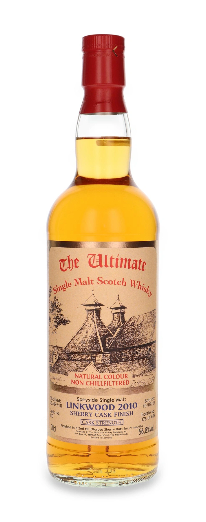 The Ultimate Whisky Co. Linkwood Cask Strength (D.2010, B.2023) The Ultimate