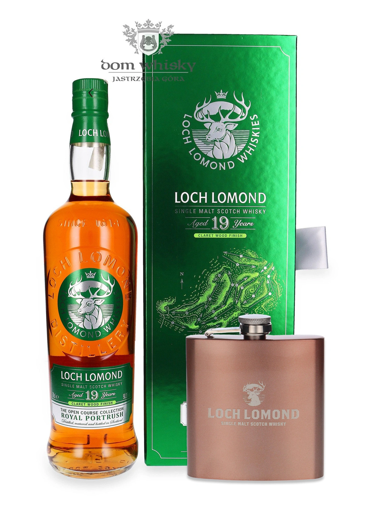Loch Lomond 19 YO Claret Finish, Open Course Collection – Royal Portrush