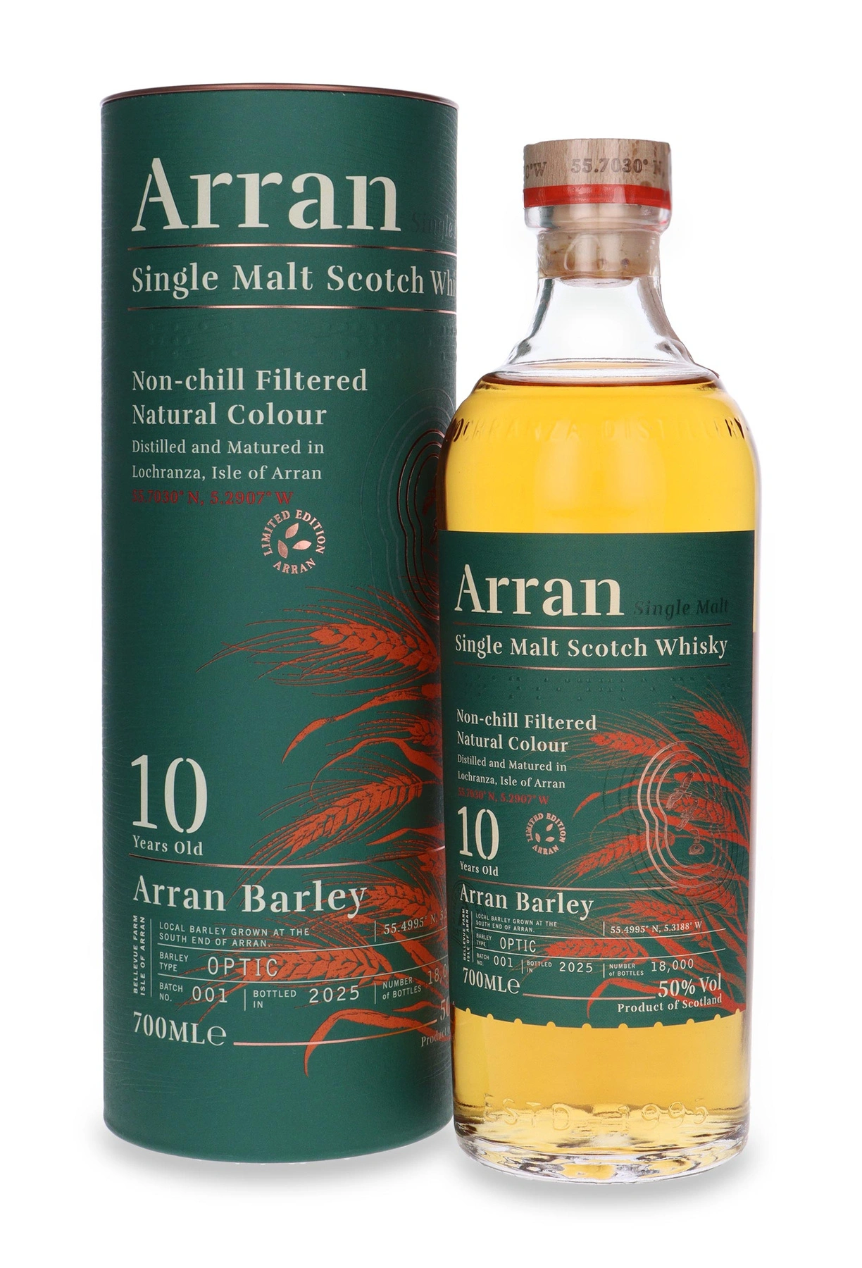 Arran Barley 10 YO 2025 Release
