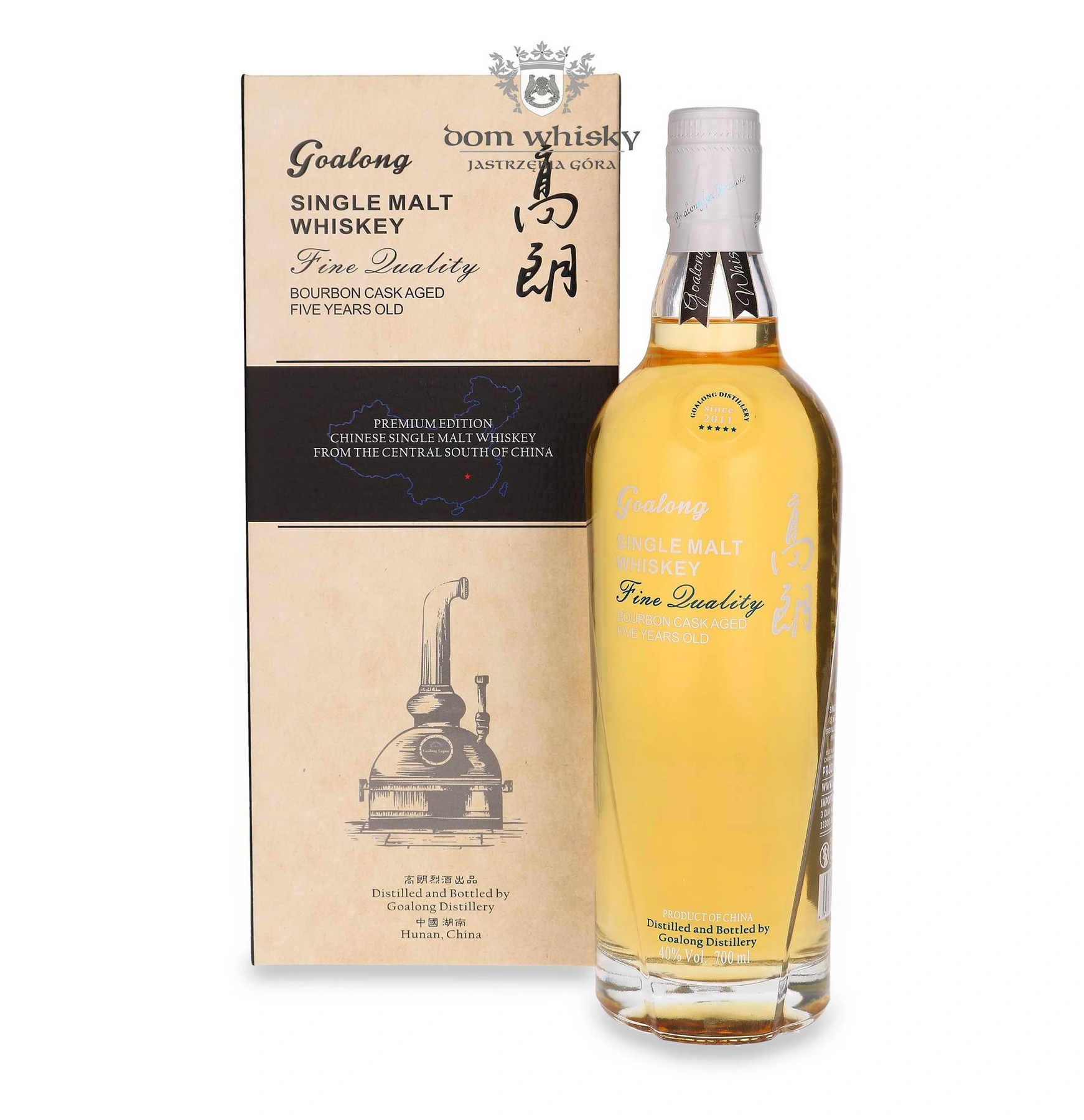Goalong 5 YO Chinese Single Malt Whisky, Bourbon Cask