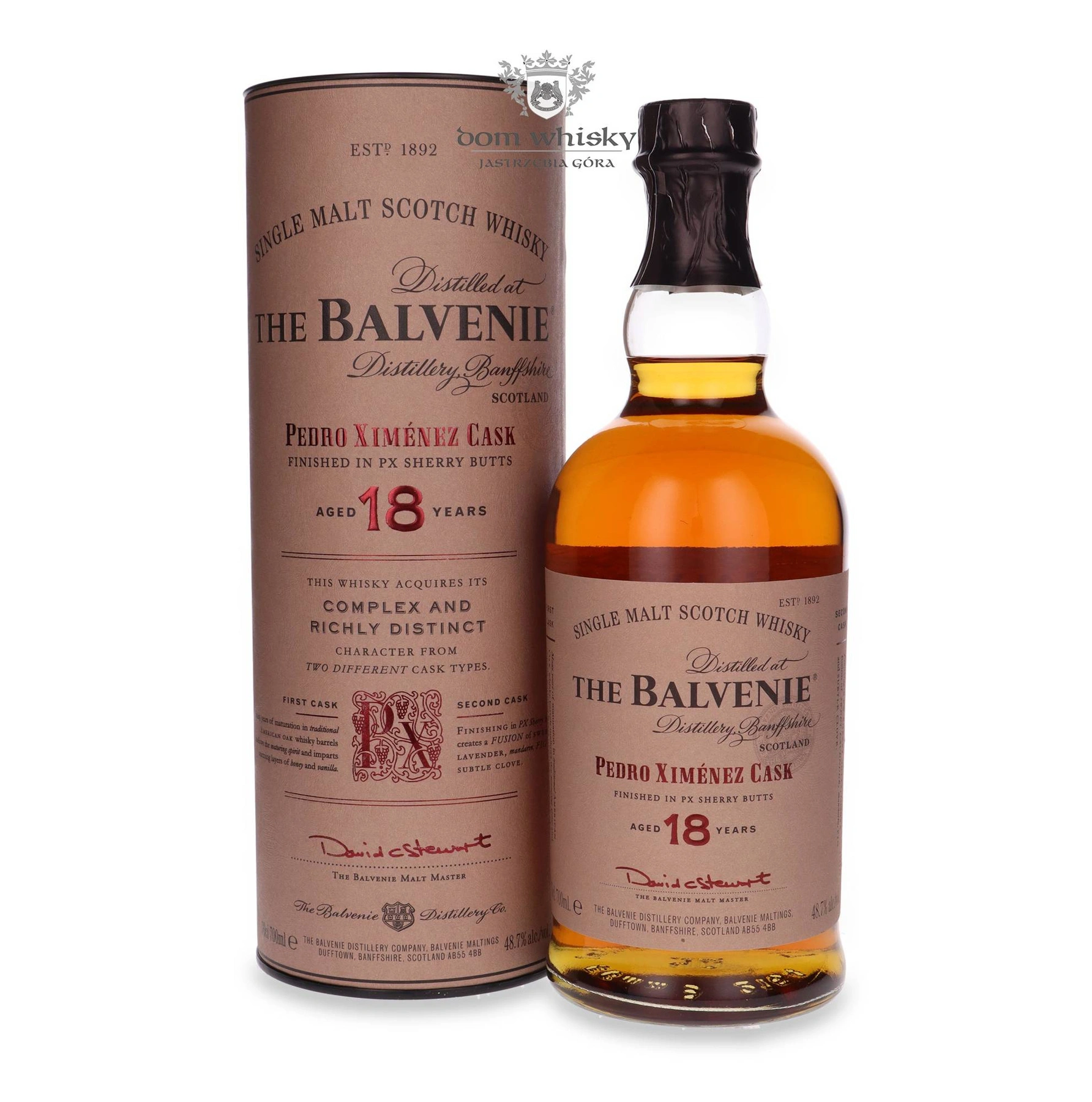Balvenie 18 YO Pedro Ximénez Cask Finish