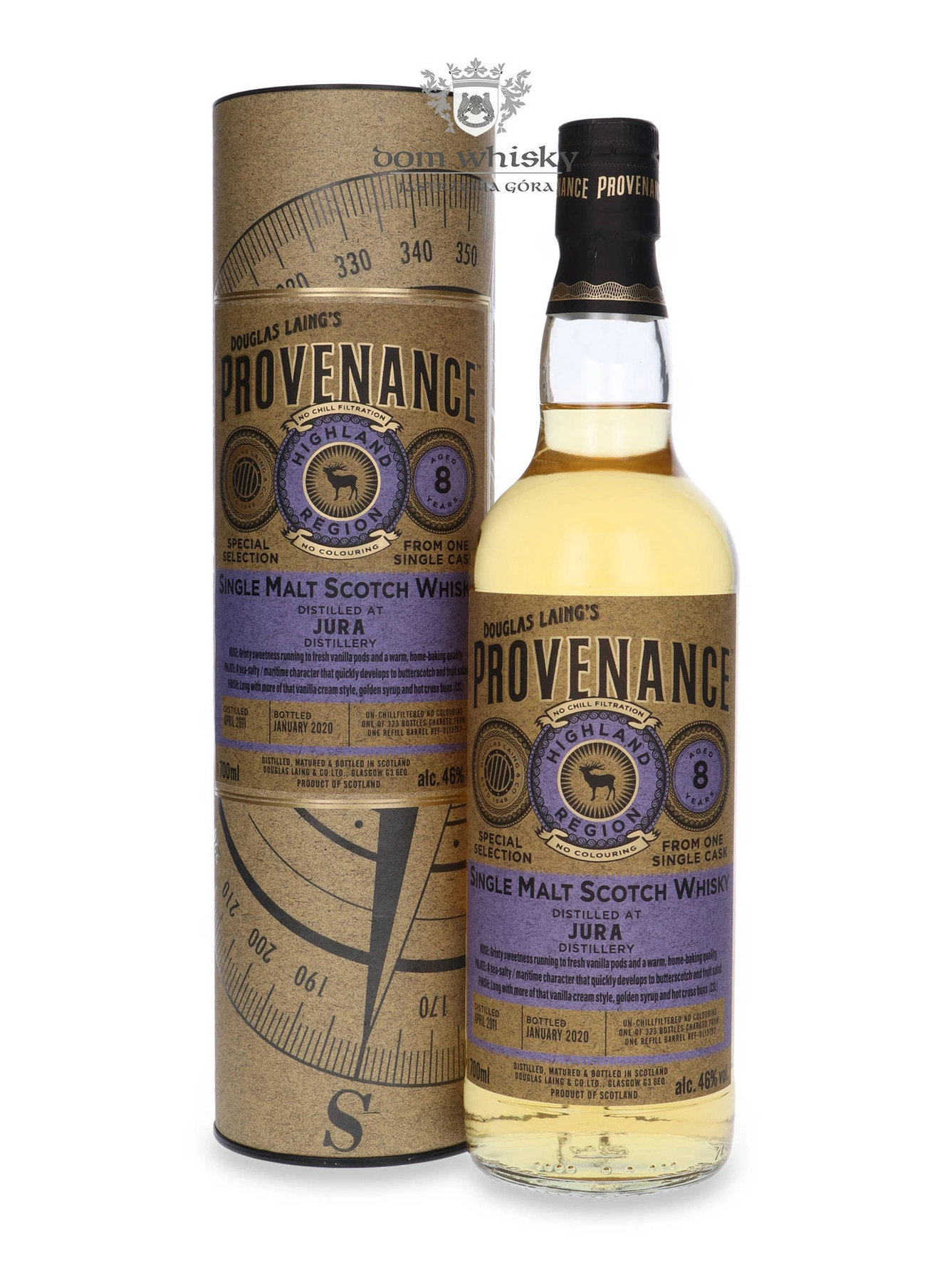 Douglas Laing 8 YO Jura (D.2011, B.2020) Douglas Laing’s Provenance