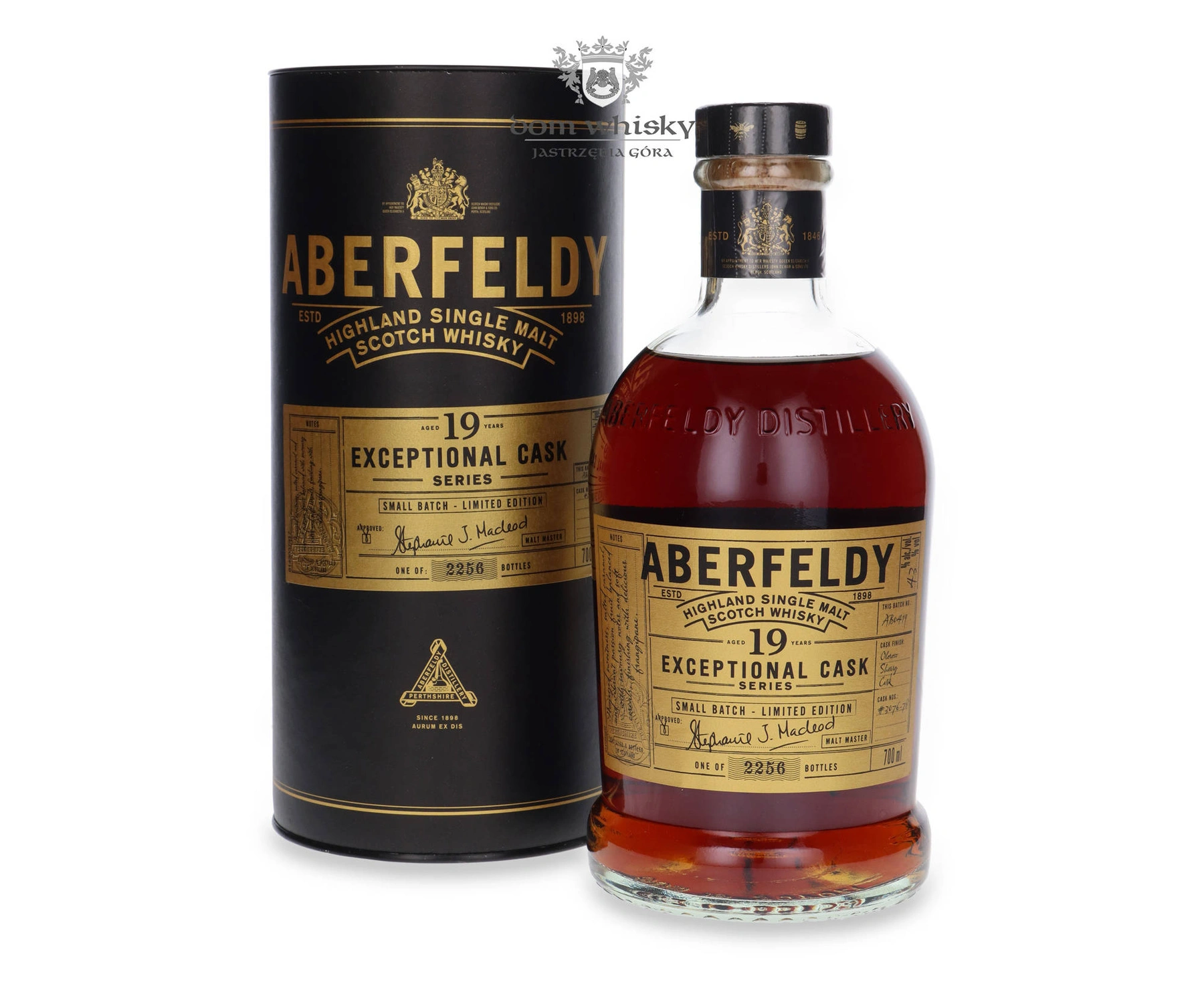 Aberfeldy 19 YO Exceptional Cask Series, Oloroso Sherry Finish