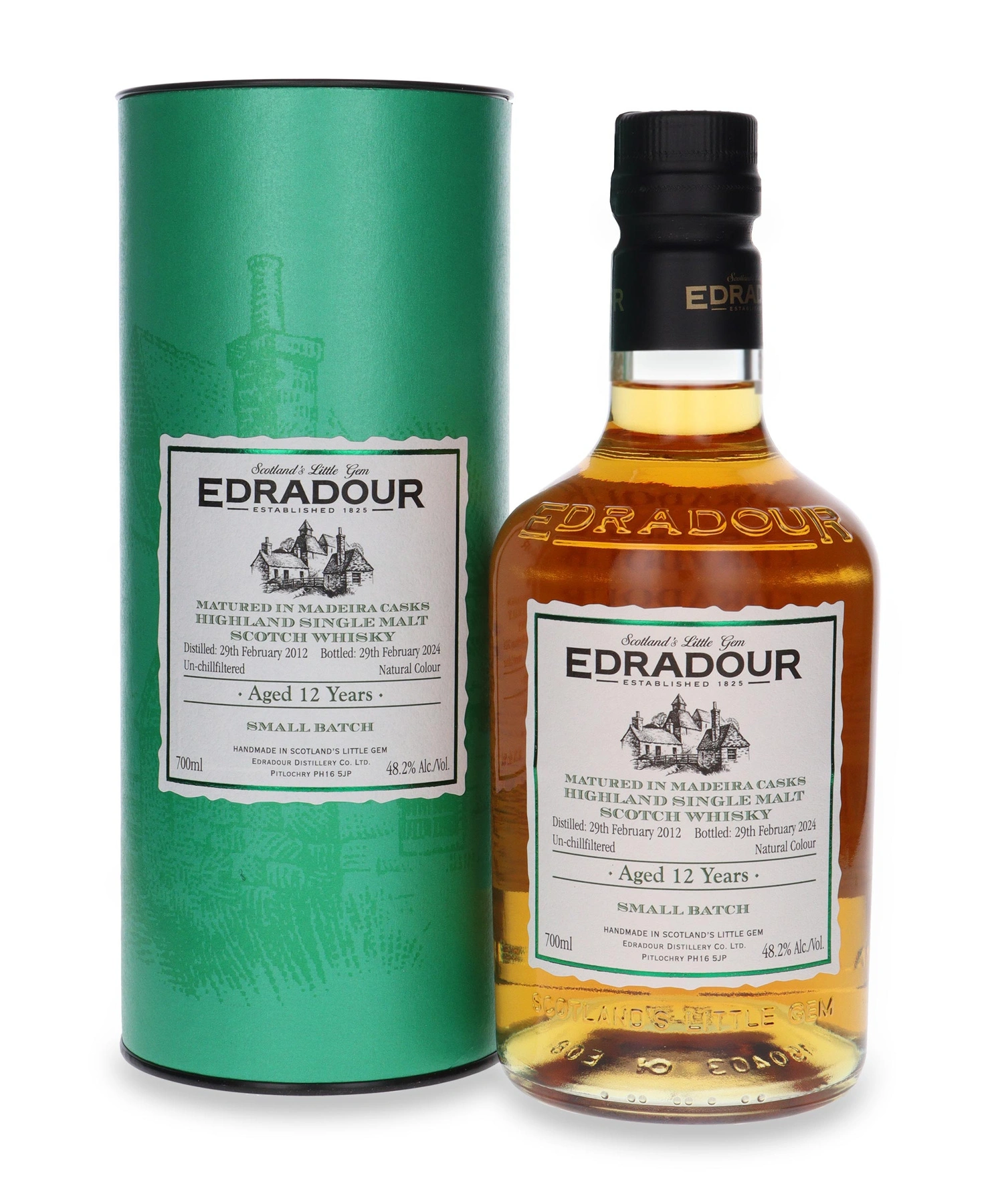 Edradour 12 YO (D.2012, B.2024) Madeira Casks