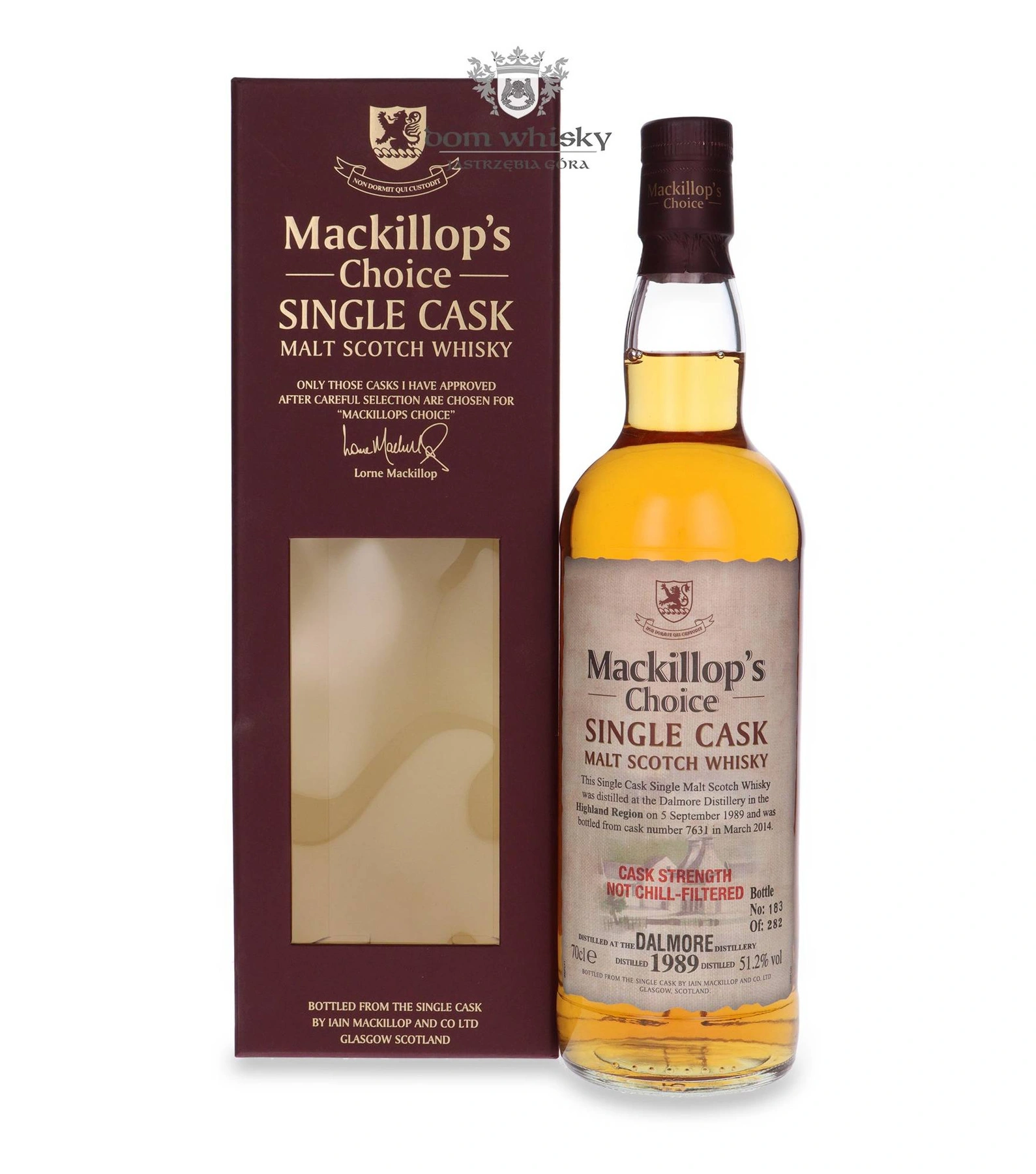 Iain Mackillop & Co. Dalmore 1989 (Bottled 2014) Mackillop’s Choice
