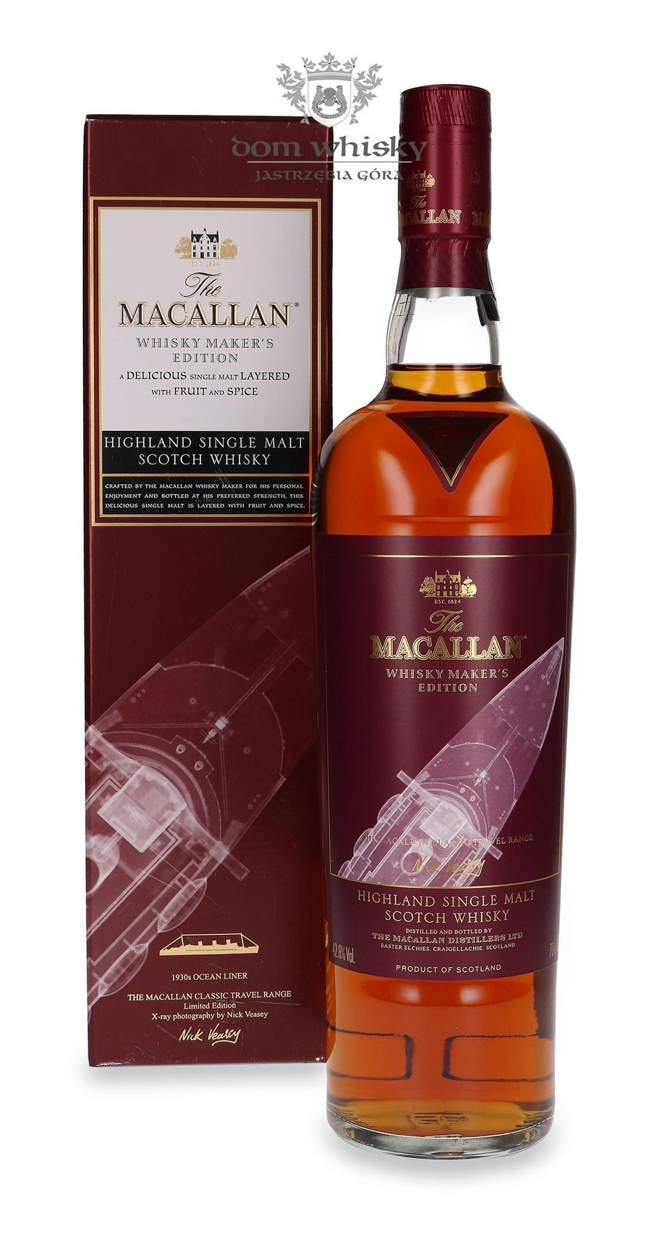 The Macallan Whisky Maker’s Edition Classic Travel Range (1930S Ocean Liner)
