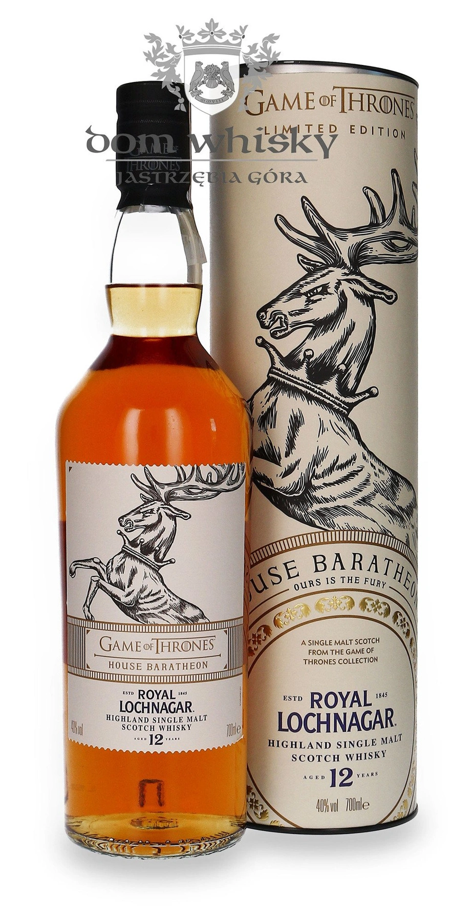 Royal Lochnagar 12 YO Game Of Thrones House Baratheon
