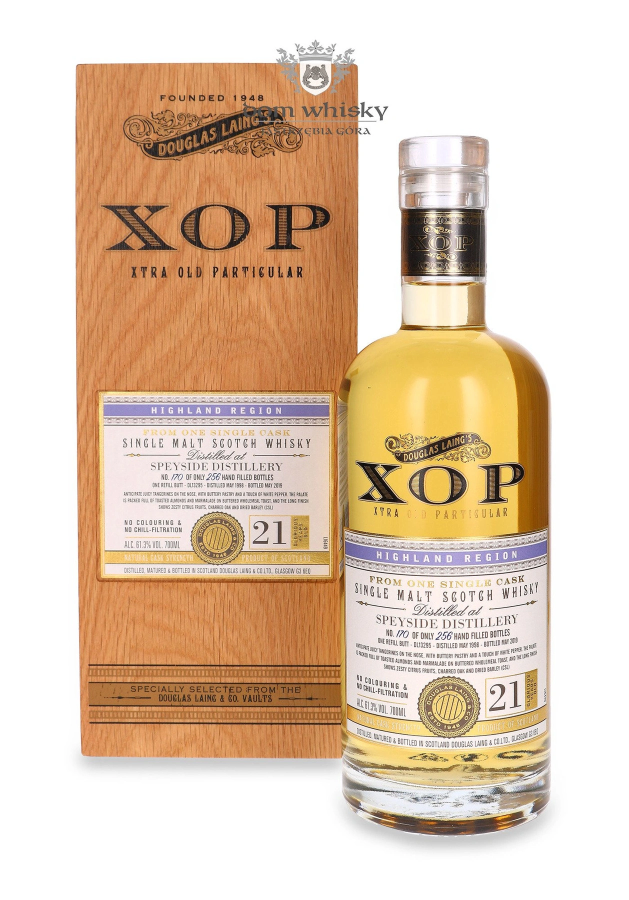 Douglas Laing 21 YO Speyside Distillery (D.1998, B.2019) Douglas Laing’s Xop