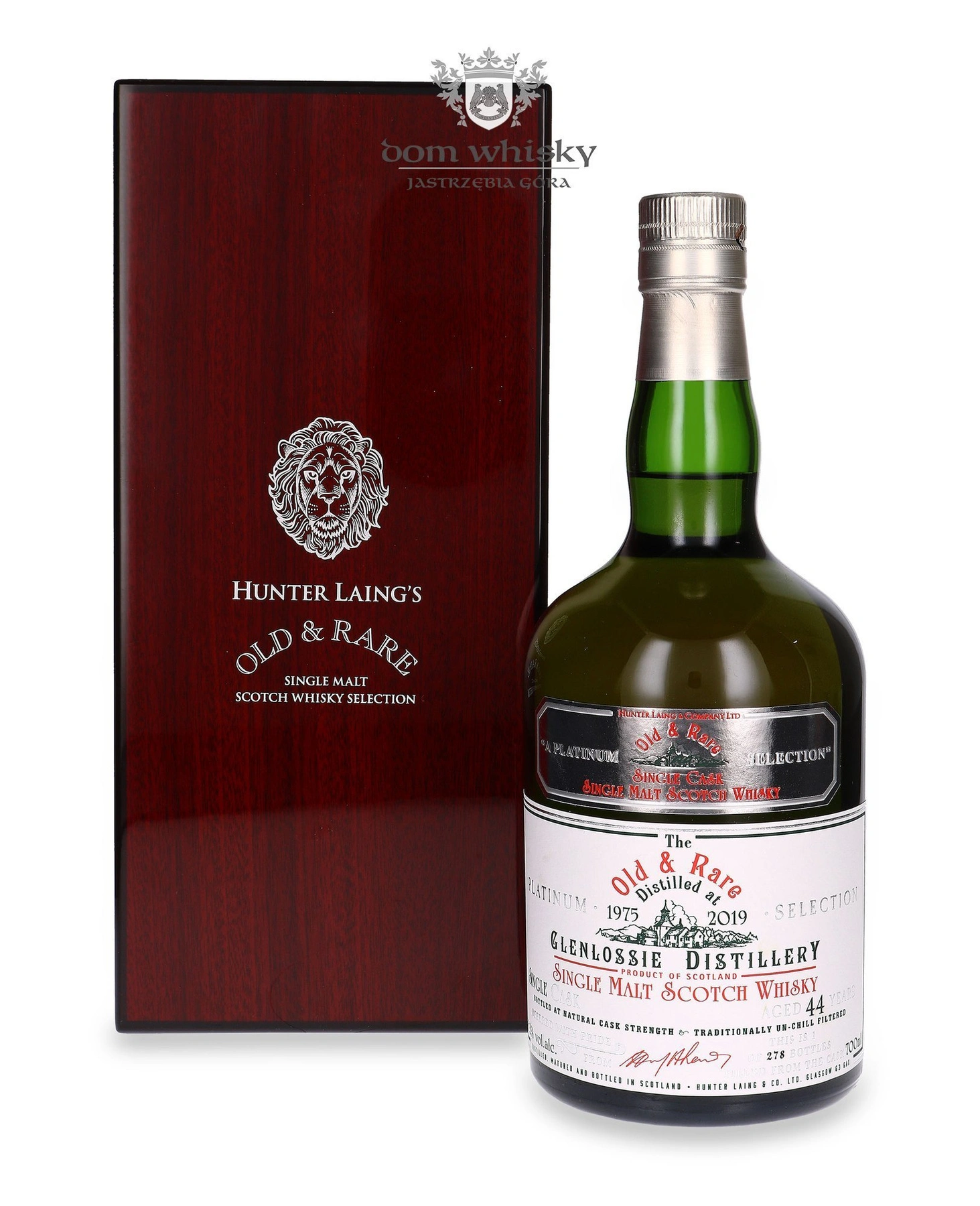 Hunter Laing & Co. 44 YO Glenlossie (D.1975, B.2019) Old & Rare