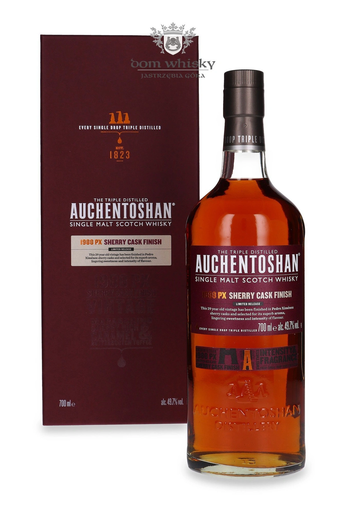 Auchentoshan 1988, 29 YO PX Sherry Cask Finish