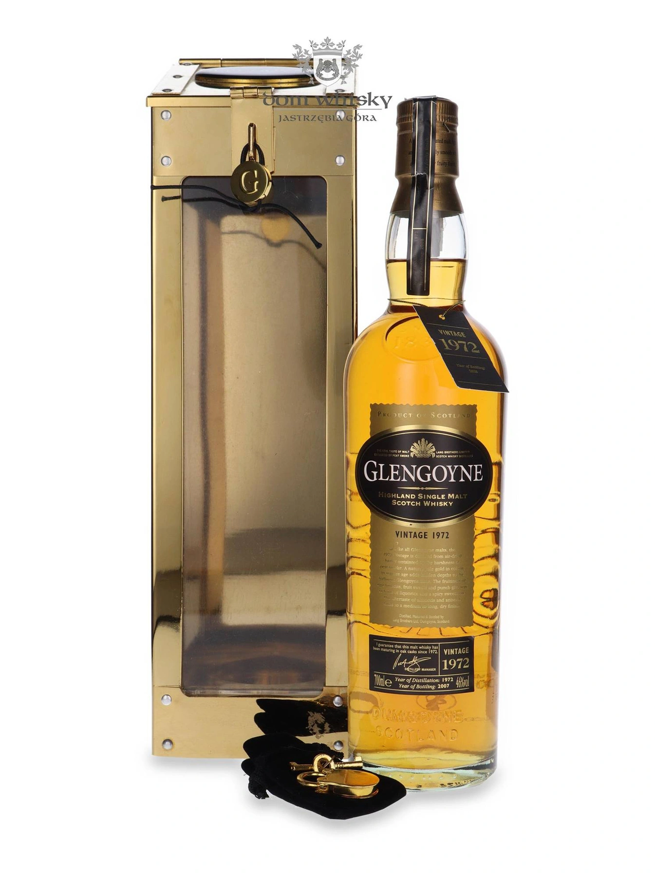Glengoyne 1972 Vintage (Bottled 2007) Spirit Safe