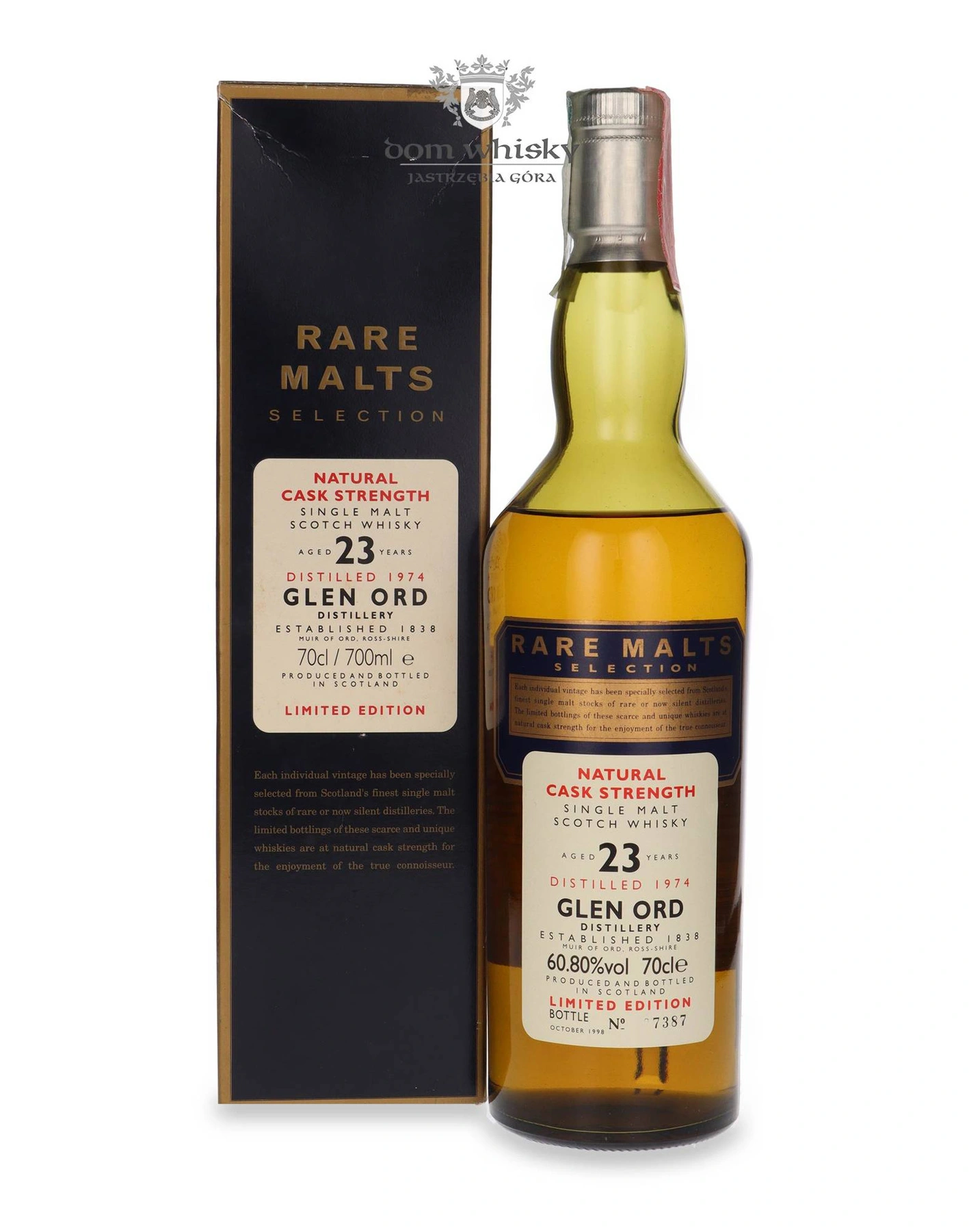 Glen Ord 23 YO (D.1974 B.1998) Rare Malts