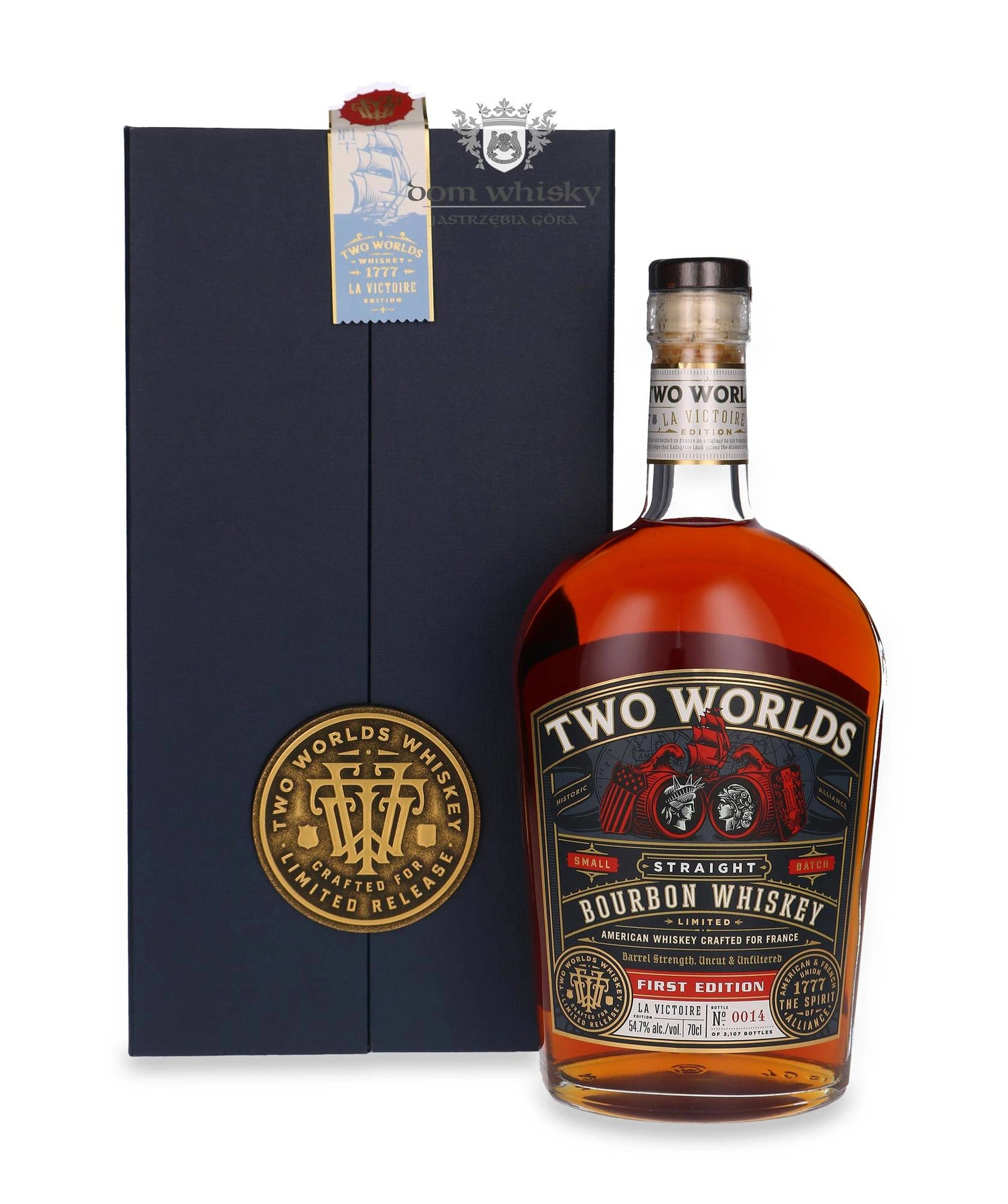 Two Worlds Whiskey Co. Two Worlds, La Victoire Straight Bourbon, First Edition