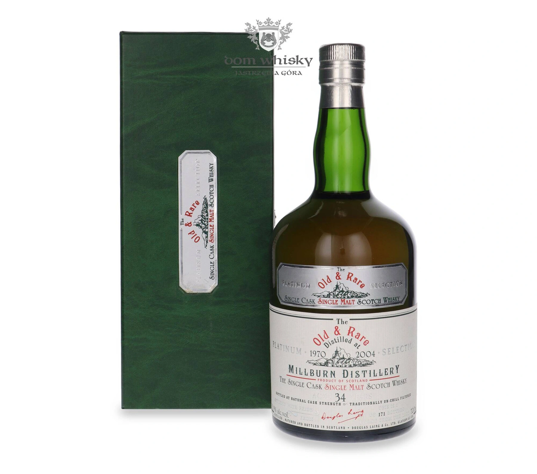 Millburn 34 YO D.1970 B.2004 Old & Rare Platinum