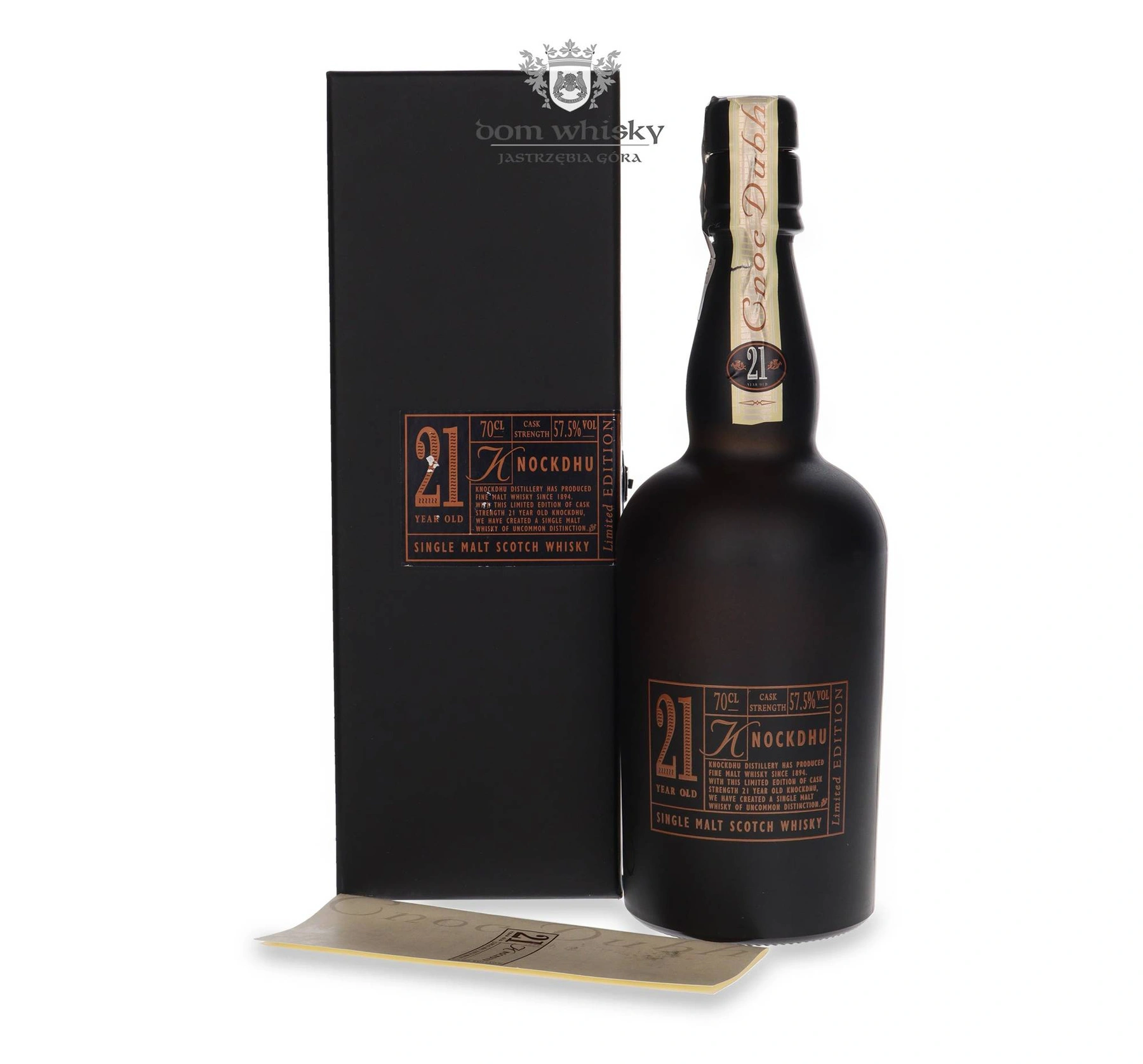 Ancnoc 21 YO Knockdhu (Ancnoc) Cask Strength