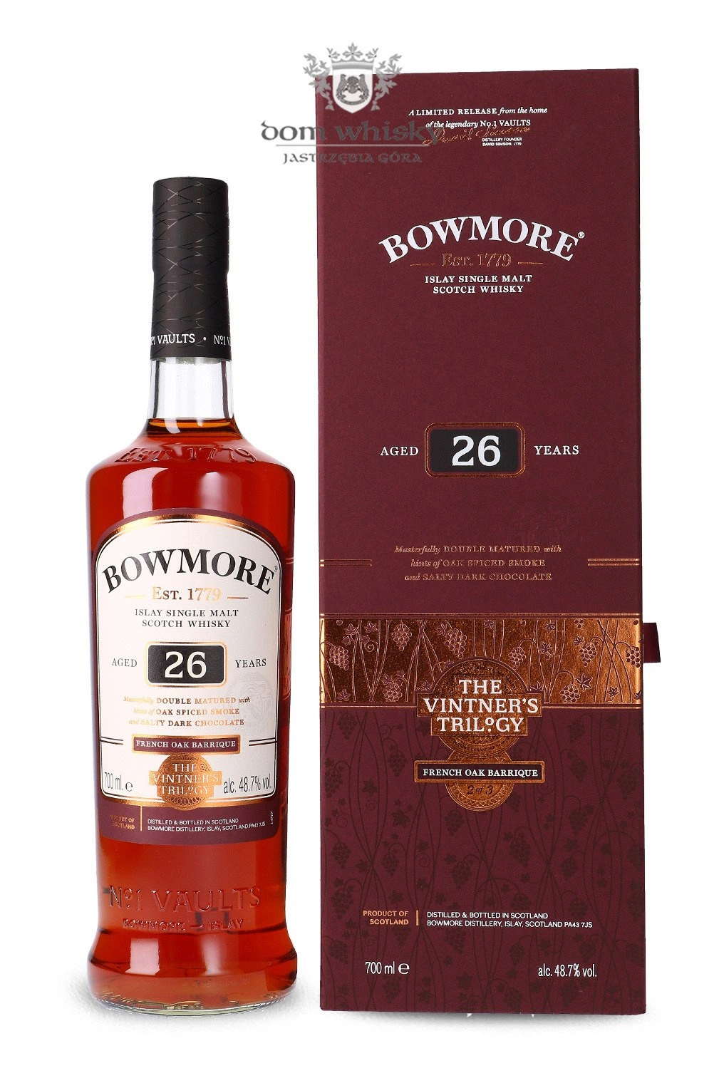 Bowmore 26 YO French Oak Barrique (The Vintner’s Trilogy)