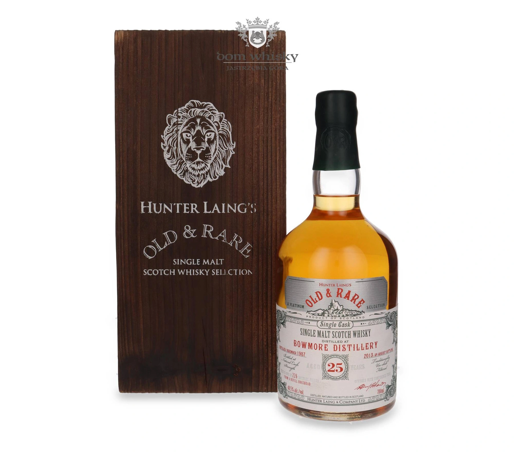 Hunter Laing & Co. 25 YO Bowmore 1987, (Bottled 2013) Old & Rare