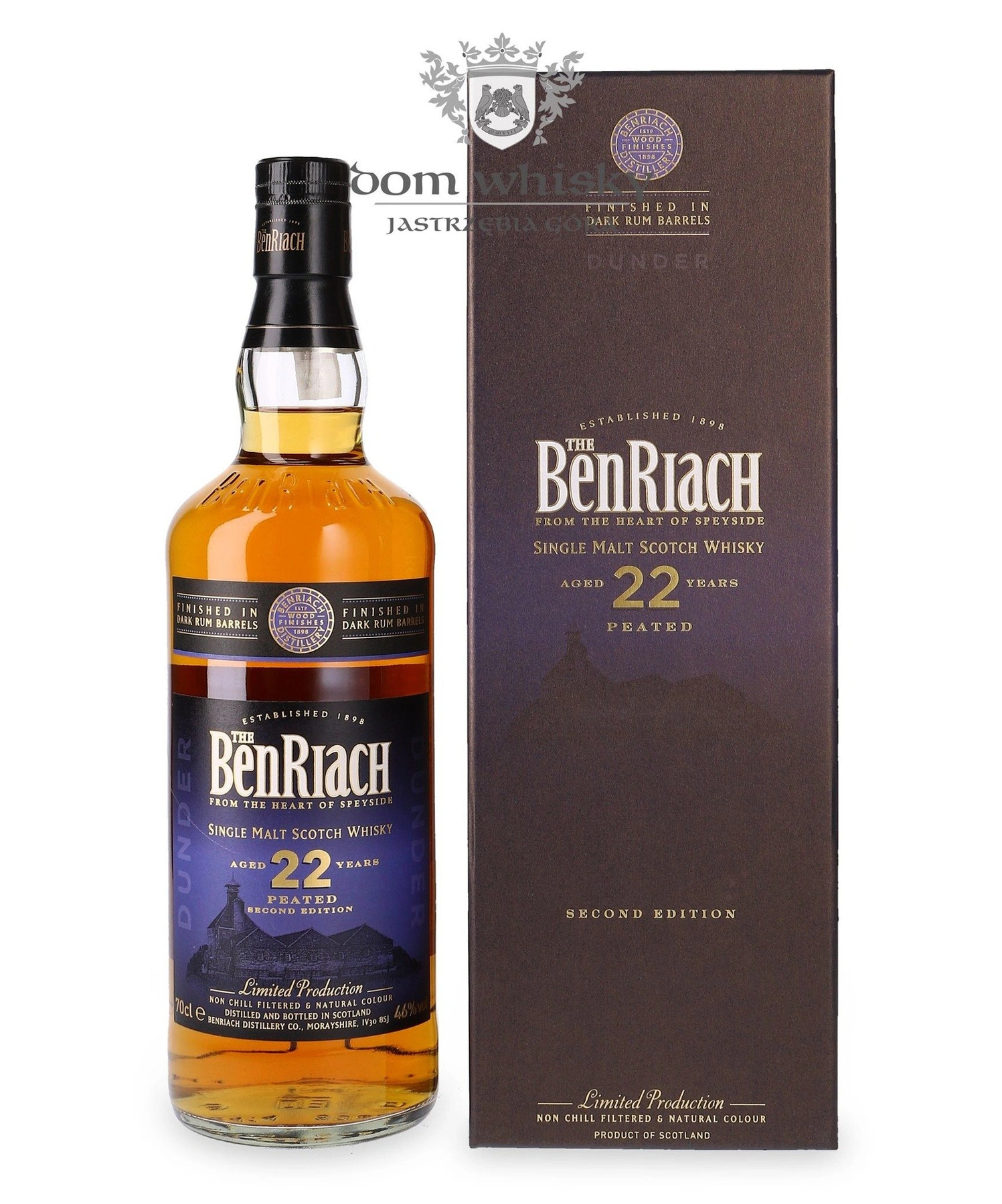 Benriach 22 YO Dunder Peated , 2nd Edition