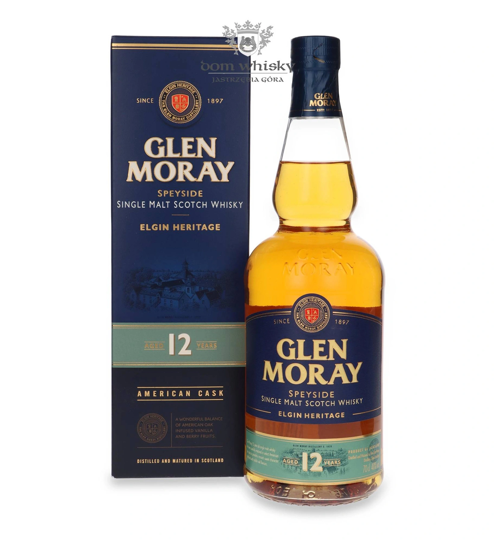 Glen Moray 12 YO American Cask