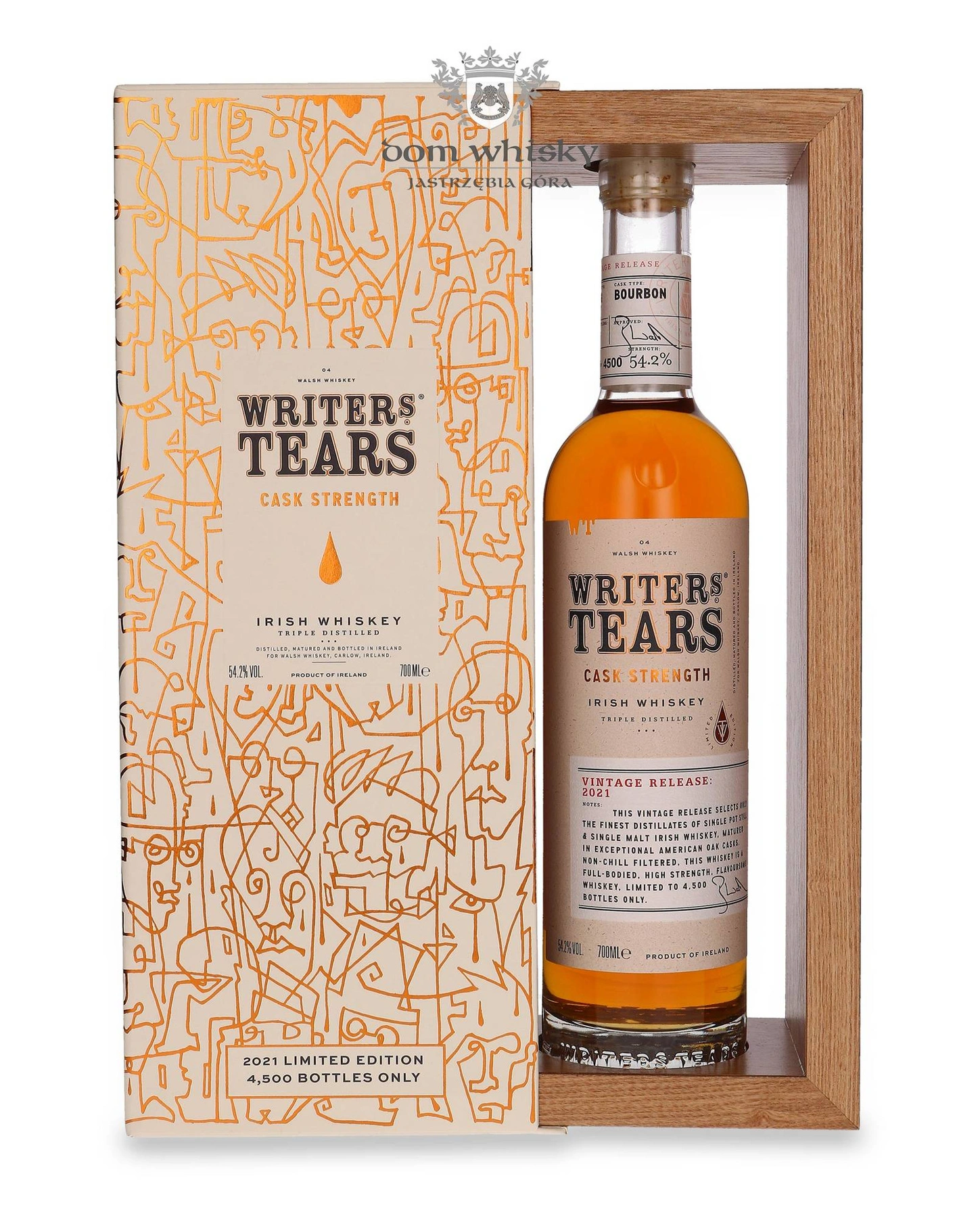 Walsh Whiskey Distillery Writers Tears Cask Strength 2021 Limited Edition