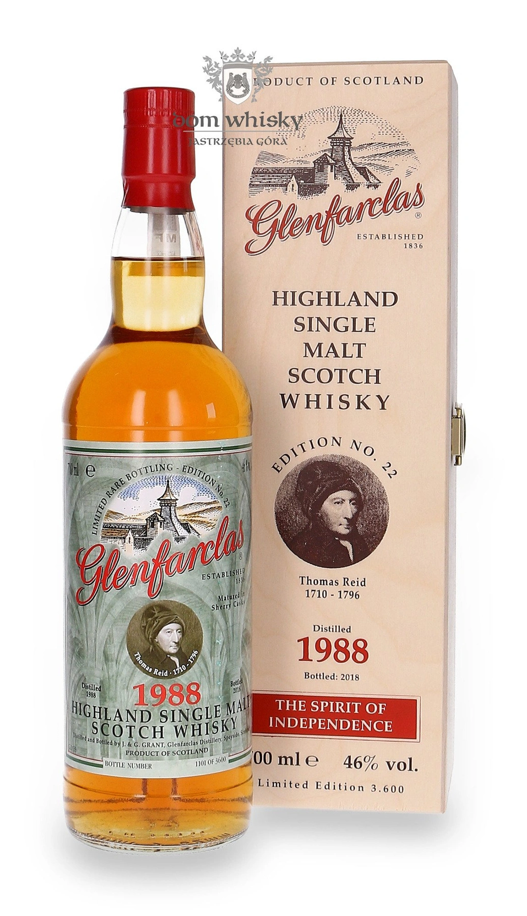Glenfarclas 1988 (B.2018) Ed.22, Thomas Reid