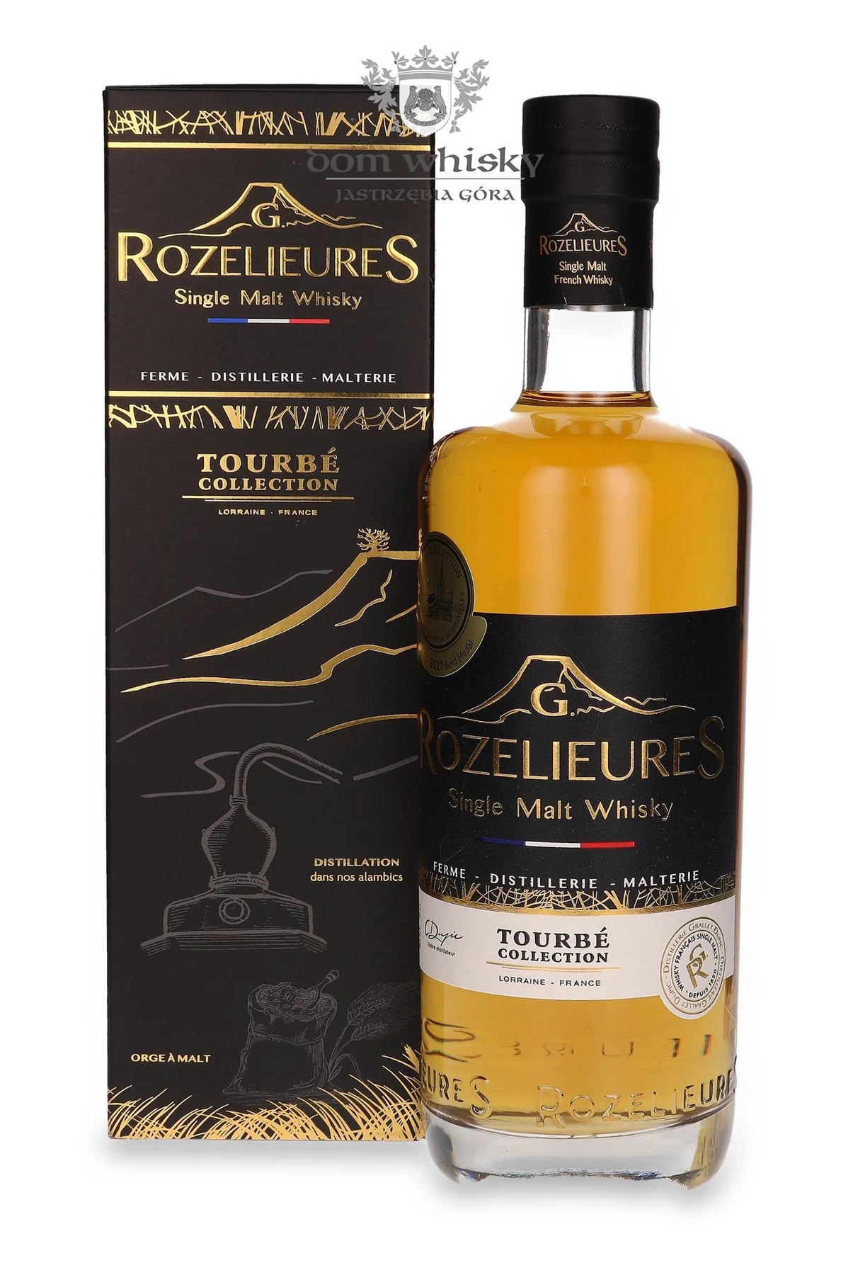 Distillerie Grallet Dupic Rozelieures Single Malt Tourbe Collection