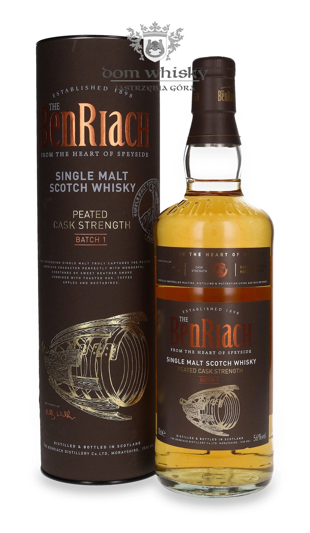 Benriach Peated Cask Strength Batch 1