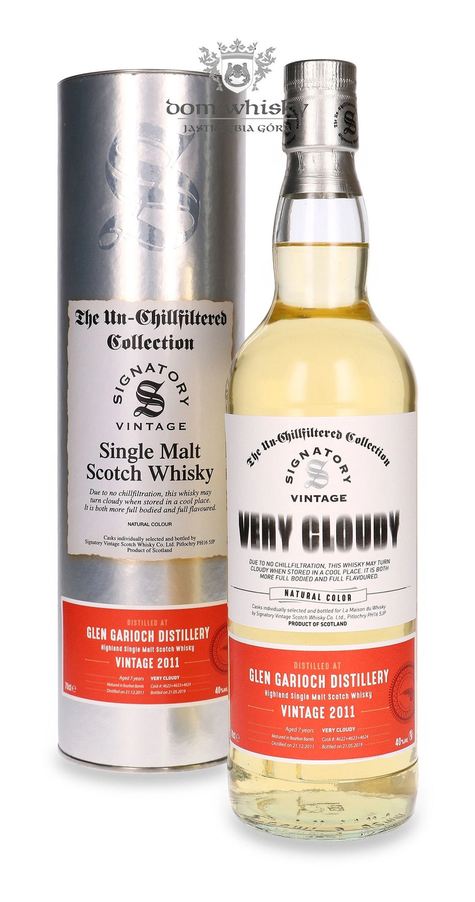 Signatory Vintage 7 YO Glen Garioch (D.2011, B.2019) Very Cloudy Signatory Vintage