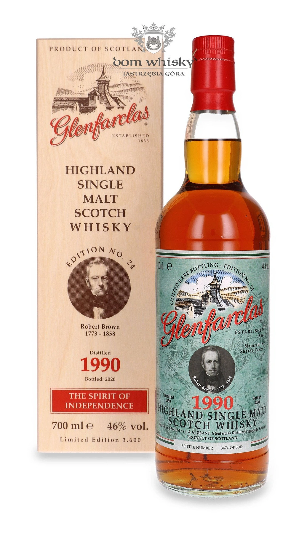 Glenfarclas 1990 (B.2020) Ed.24, Robert Brown