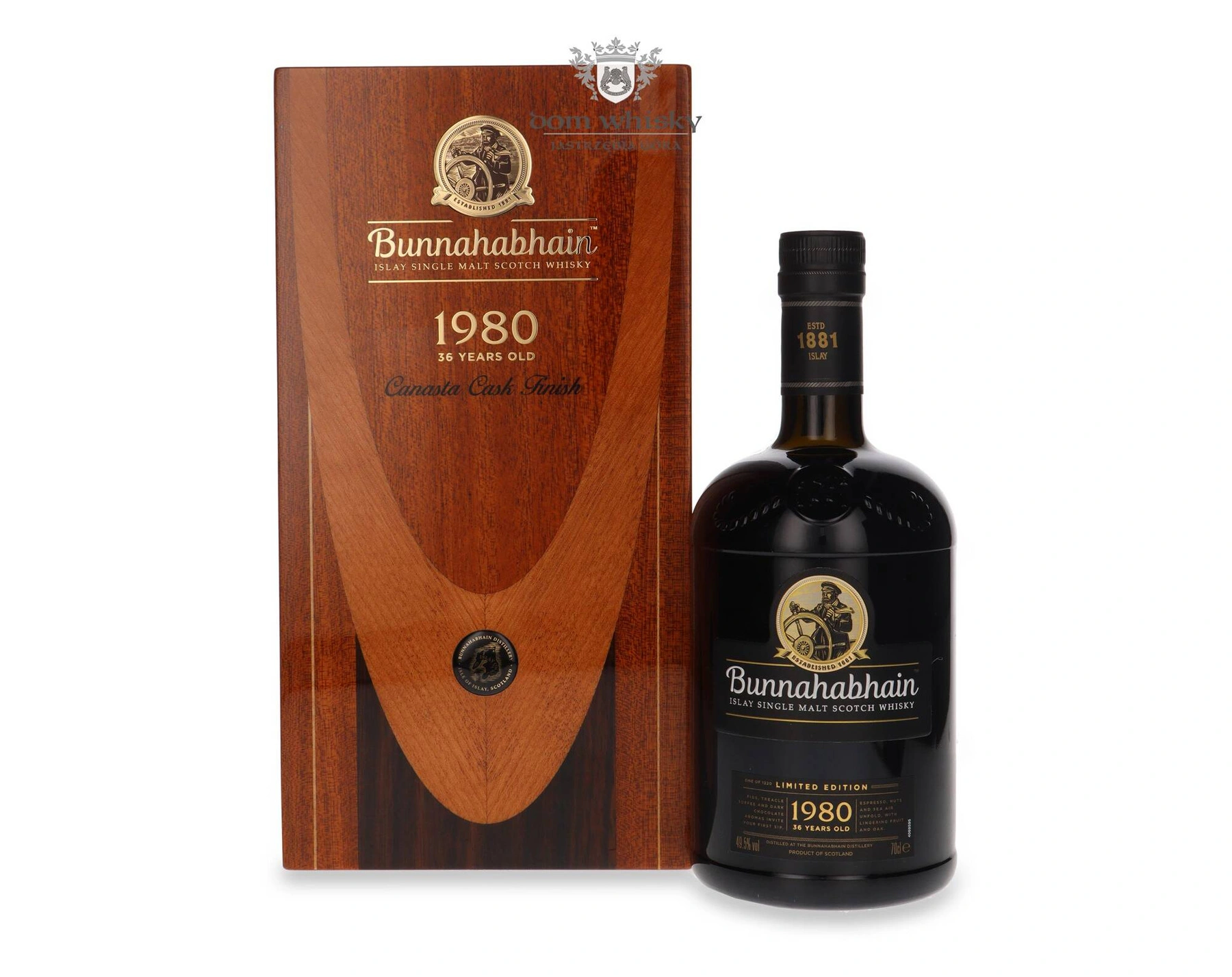 Bunnahabhain 1980, 36 YO Canasta Cask Finish