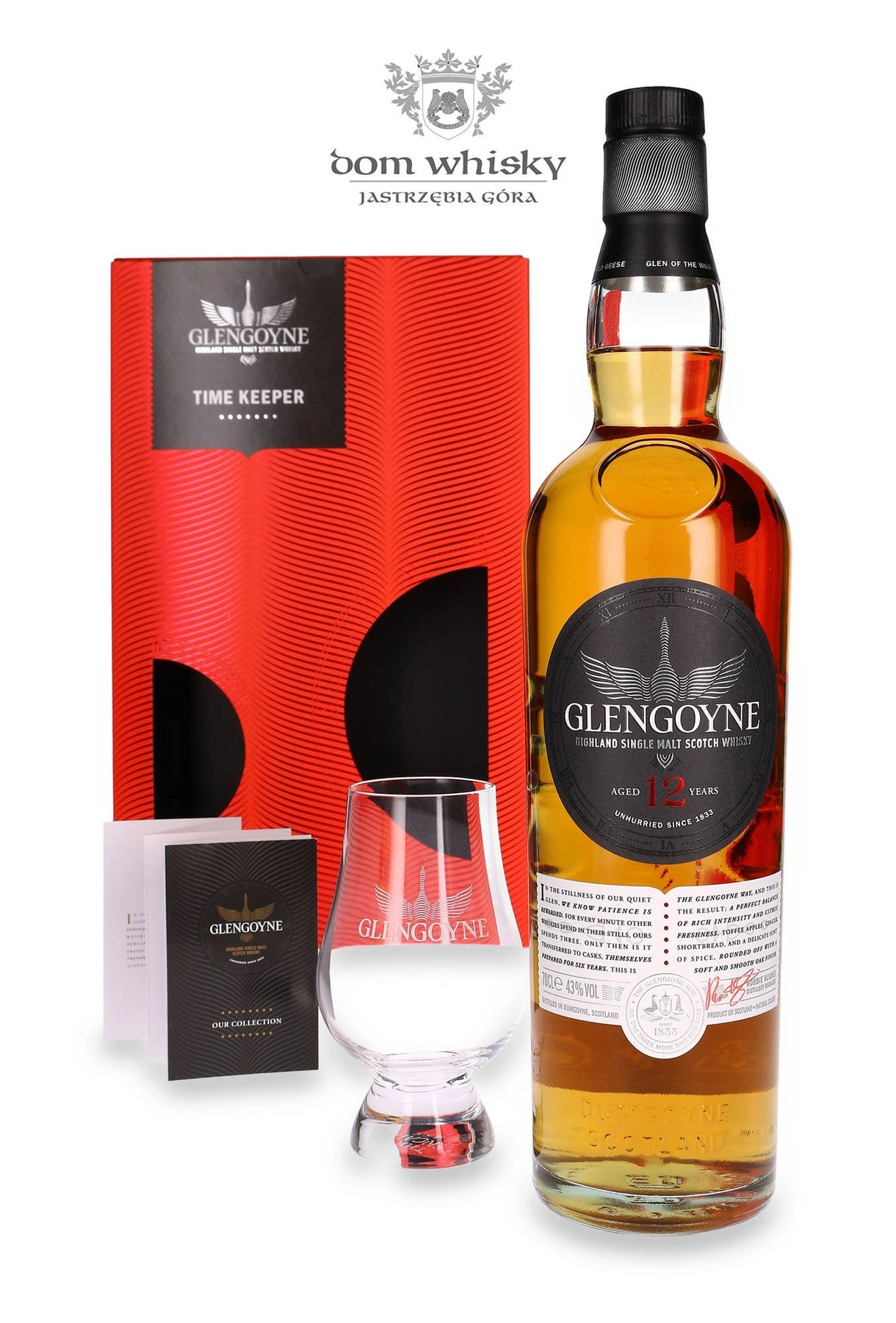 Glengoyne 12 YO (+ Szklaneczka Glencairn)