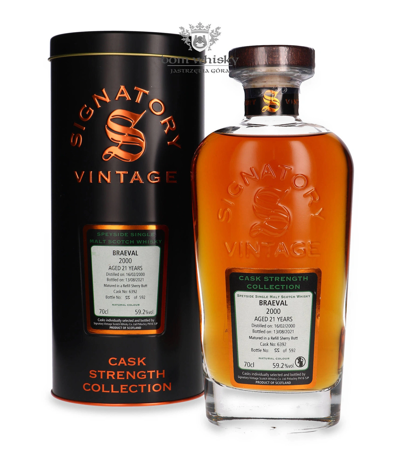 Signatory Vintage 21 YO Braeval (D.2000, B.2021) Signatory Vintage