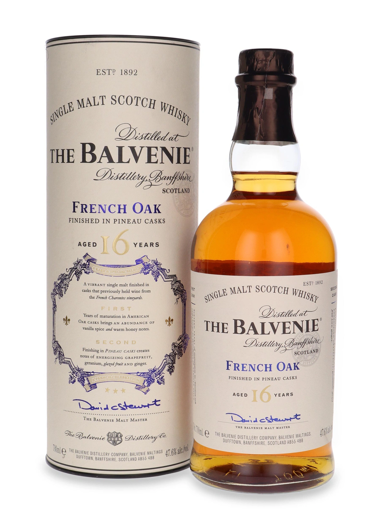 Balvenie 16 YO French Oak (Finished In Pineau Casks)