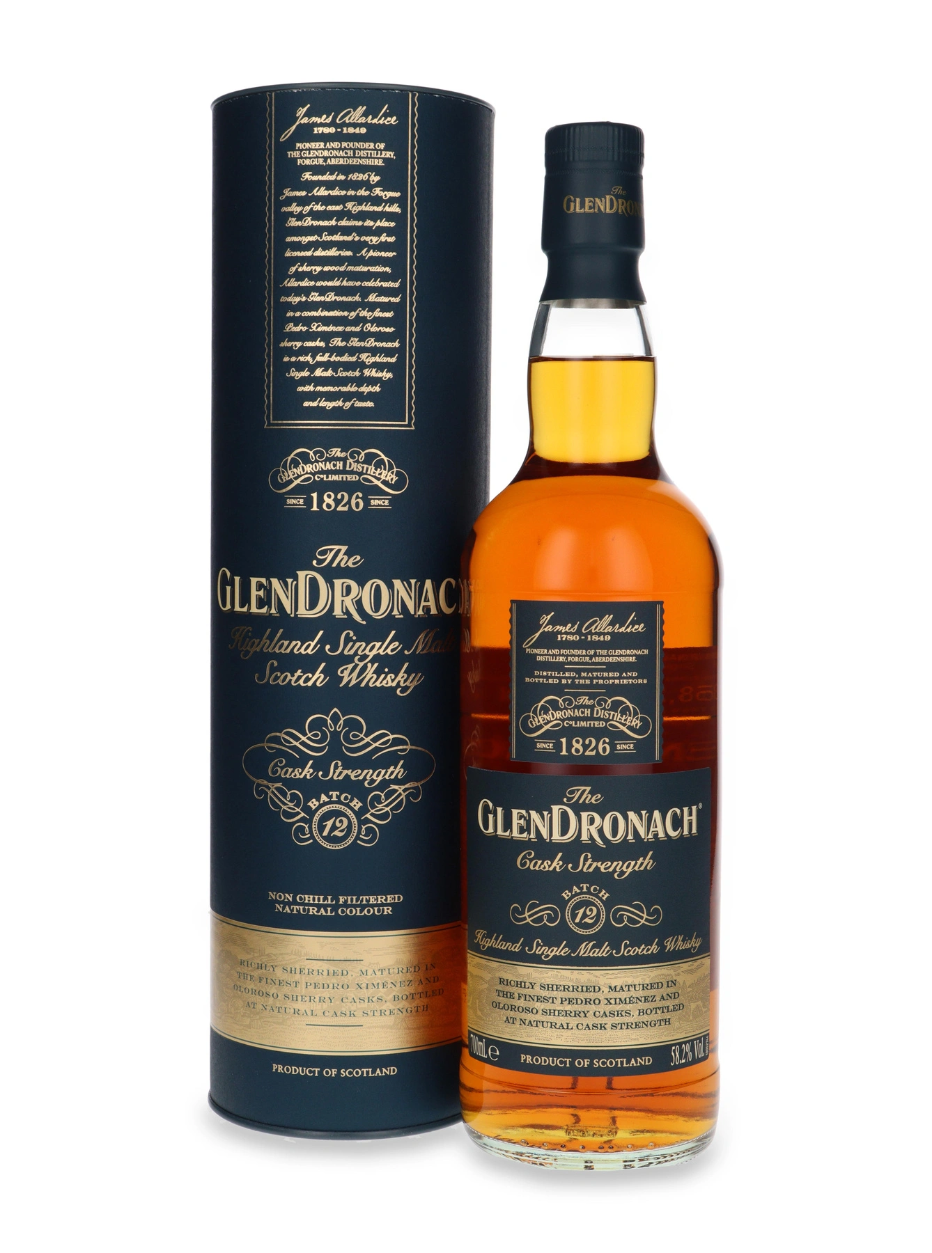 Glendronach Cask Strength Batch # 12