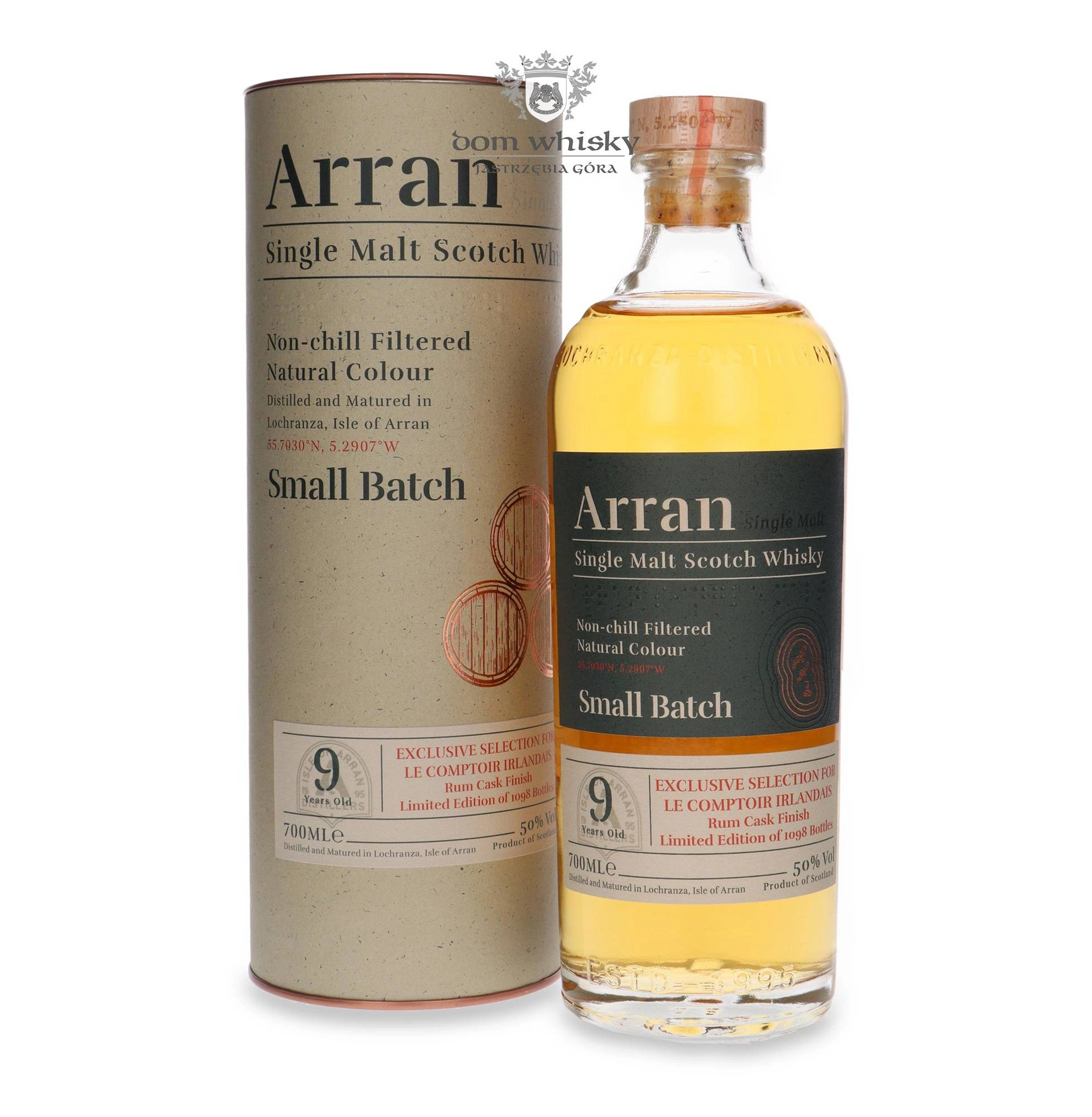 Arran 9 YO Small Batch Rum Cask Finish