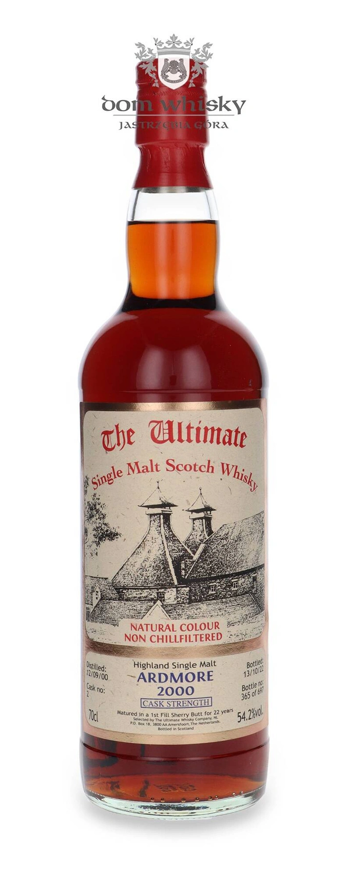 The Ultimate Whisky Co. 22 YO Ardmore (D.2000, B.2022) The Ultimate