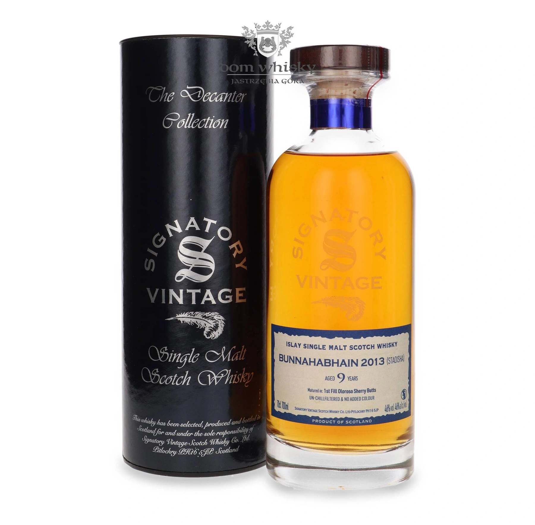 Signatory Vintage 9 YO Bunnahabhain (Staoisha) 2013, Signatory Vintage, The Decanter Collection