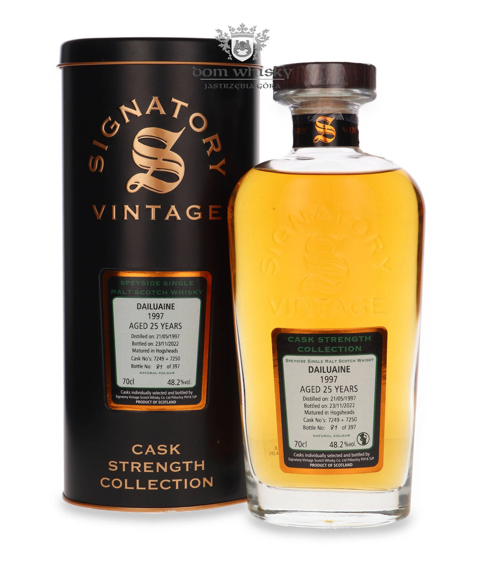 Signatory Vintage 25 YO Dailuaine (D.1997, B.2022) Signatory Vintage