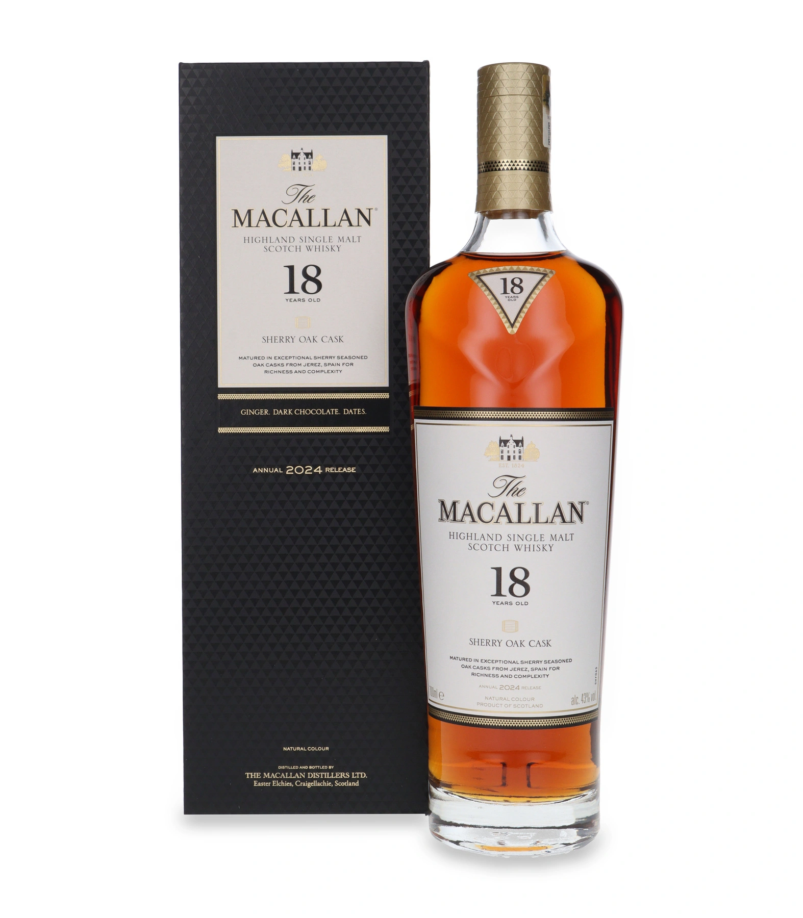 The Macallan 18 YO Sherry Oak Cask (2024 Release)