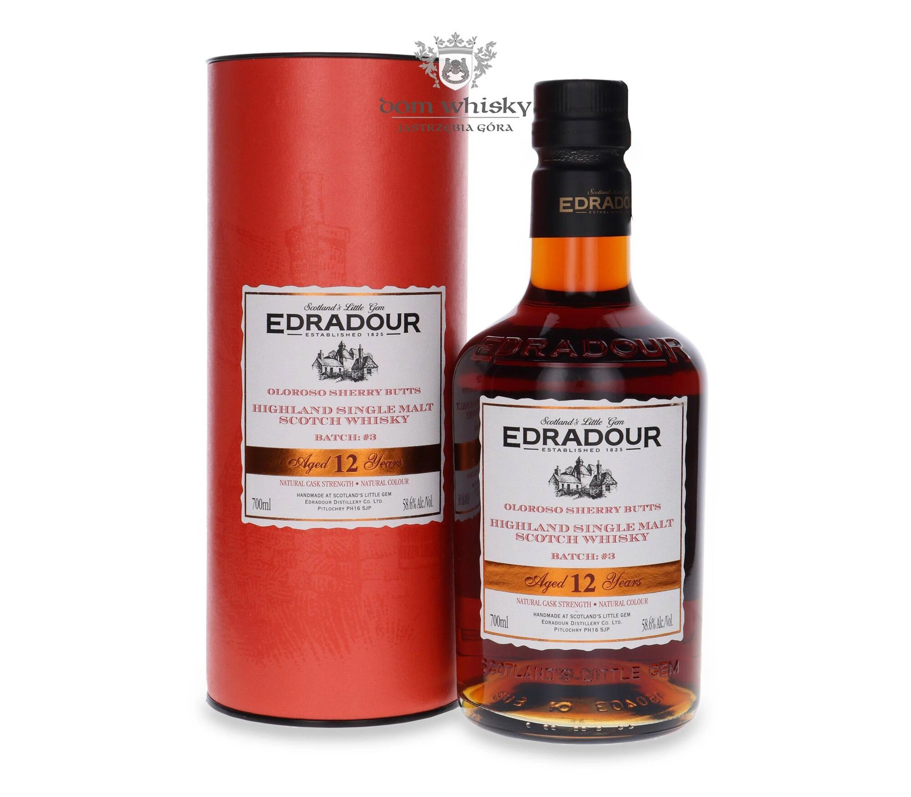 Edradour 12 YO (D.2012, B.2024) Oloroso Sherry Butts, Batch # 3