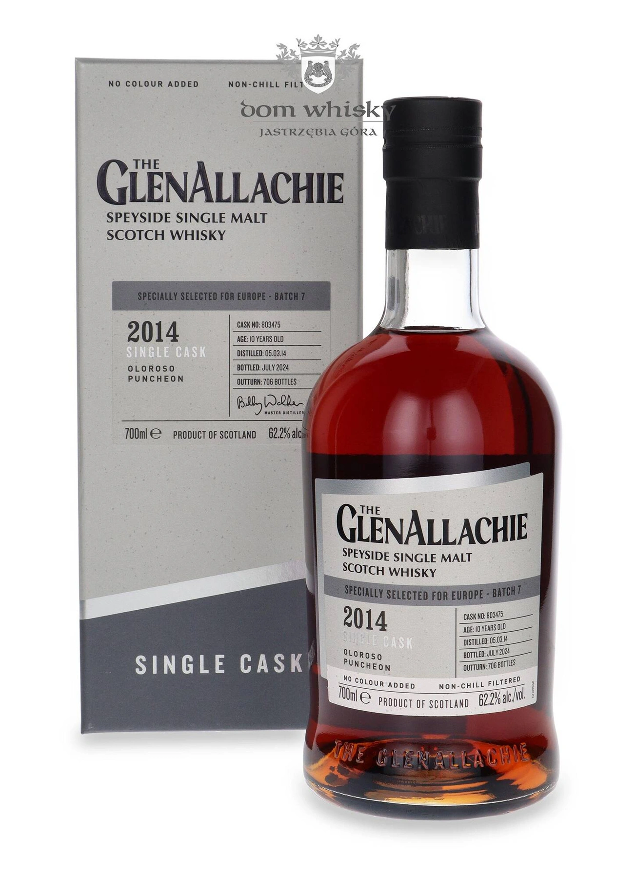 Glenallachie Distillery 10 YO 2014, , Oloroso Puncheon # 803475