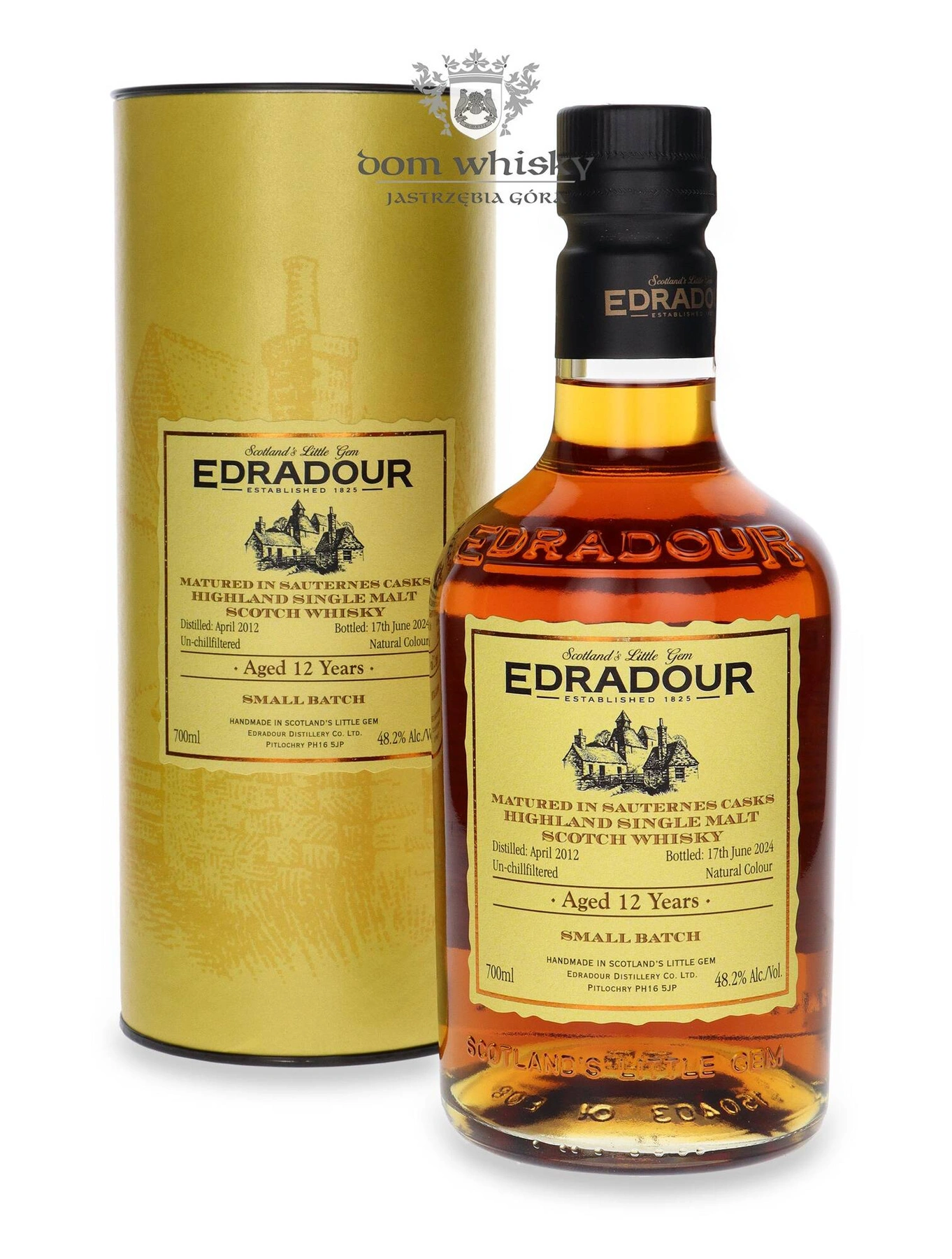 Edradour 12 YO (D.2012, B.2024) Sauternes Cask Small Batch