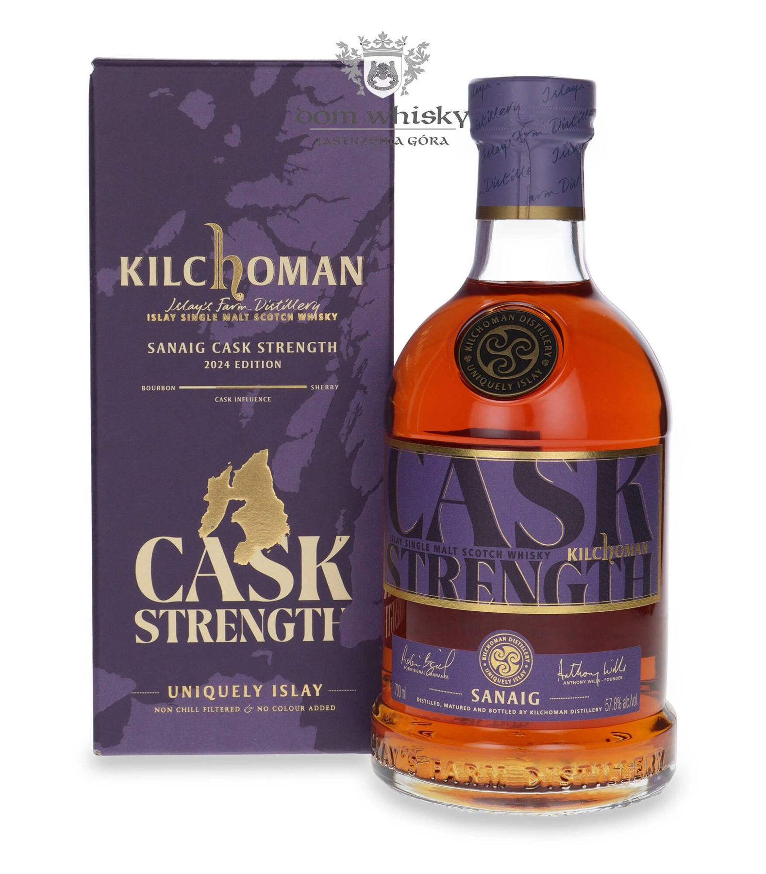 Kilchoman Distillery Sanaig Cask Strength 2024 Edition