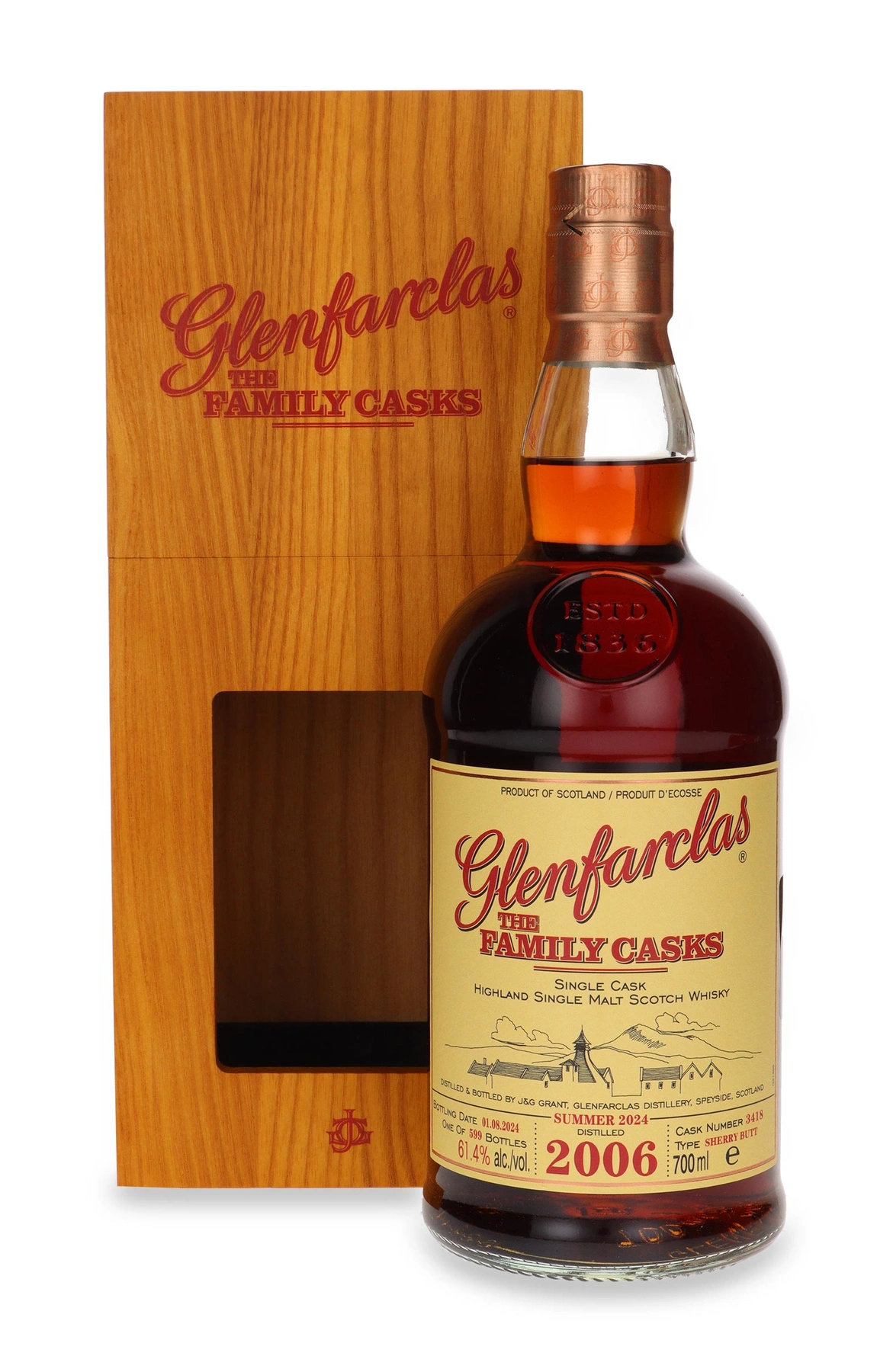 Glenfarclas The Family Casks 2006, Bottled 2024